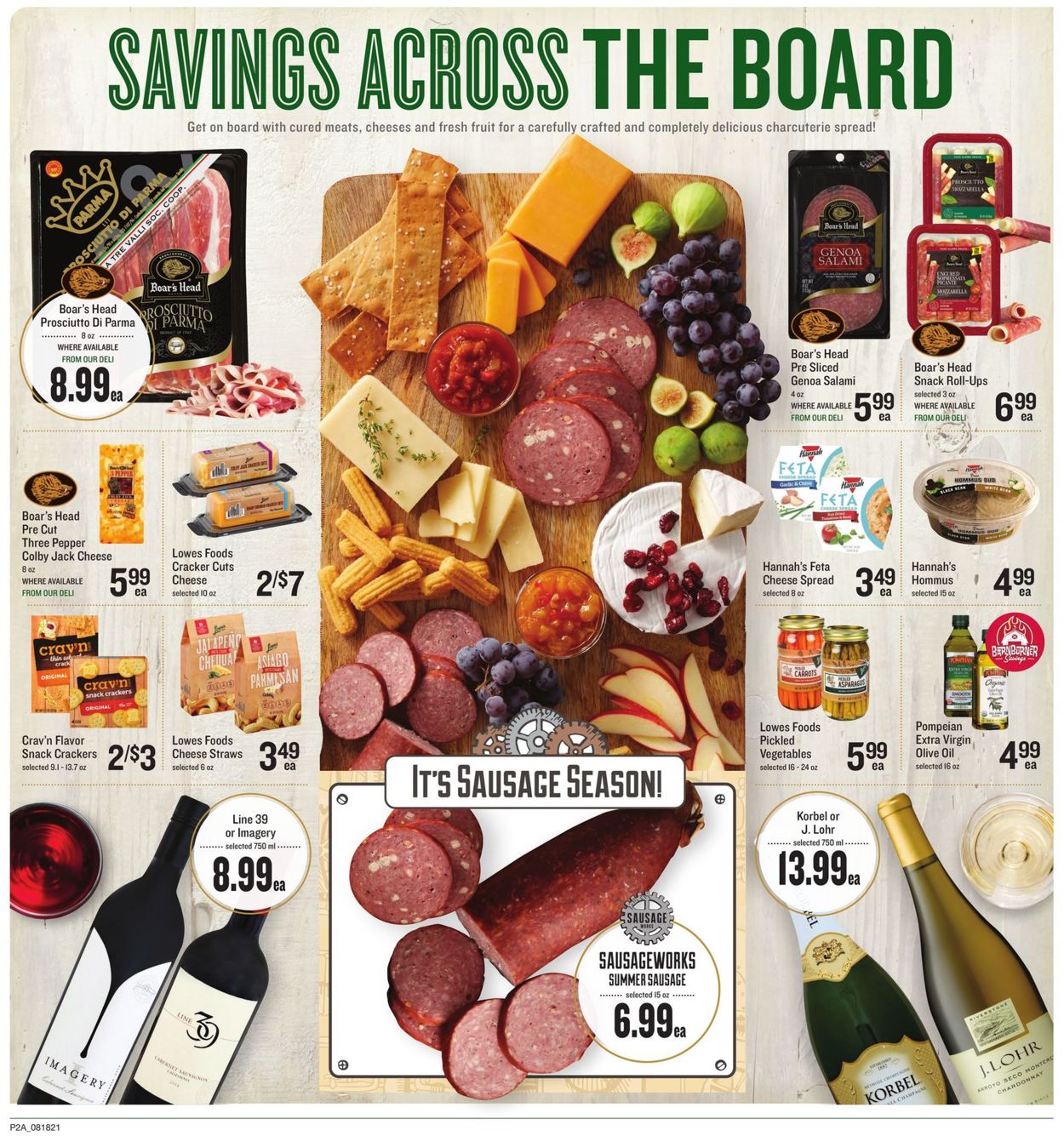 Lowes Foods Ad from 08/18/2021