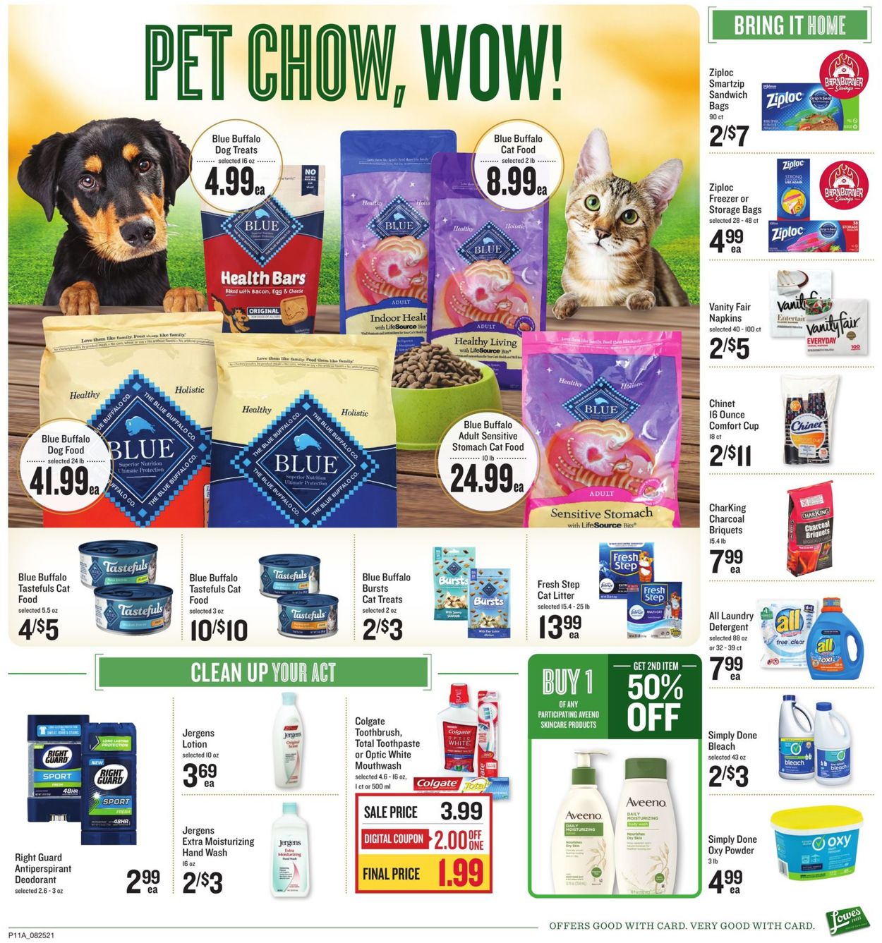 Lowes Foods Ad from 08/25/2021