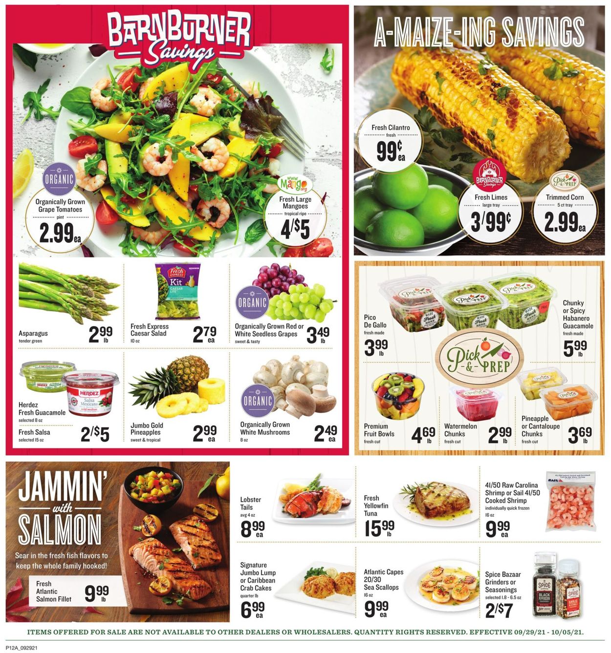 Lowes Foods Ad from 09/29/2021