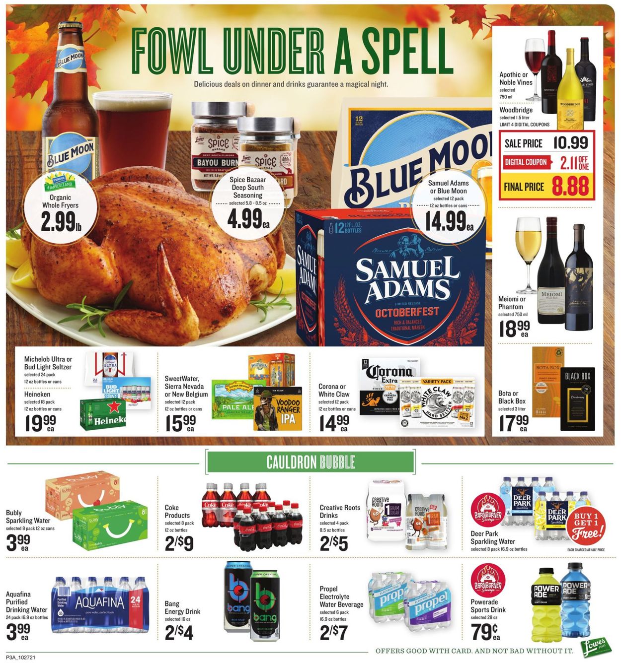 Lowes Foods Ad from 10/27/2021