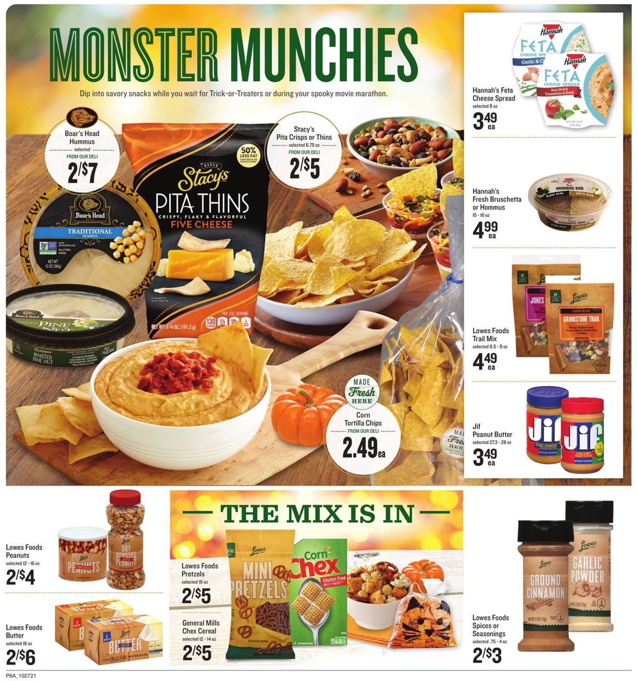 Lowes Foods Ad from 10/27/2021