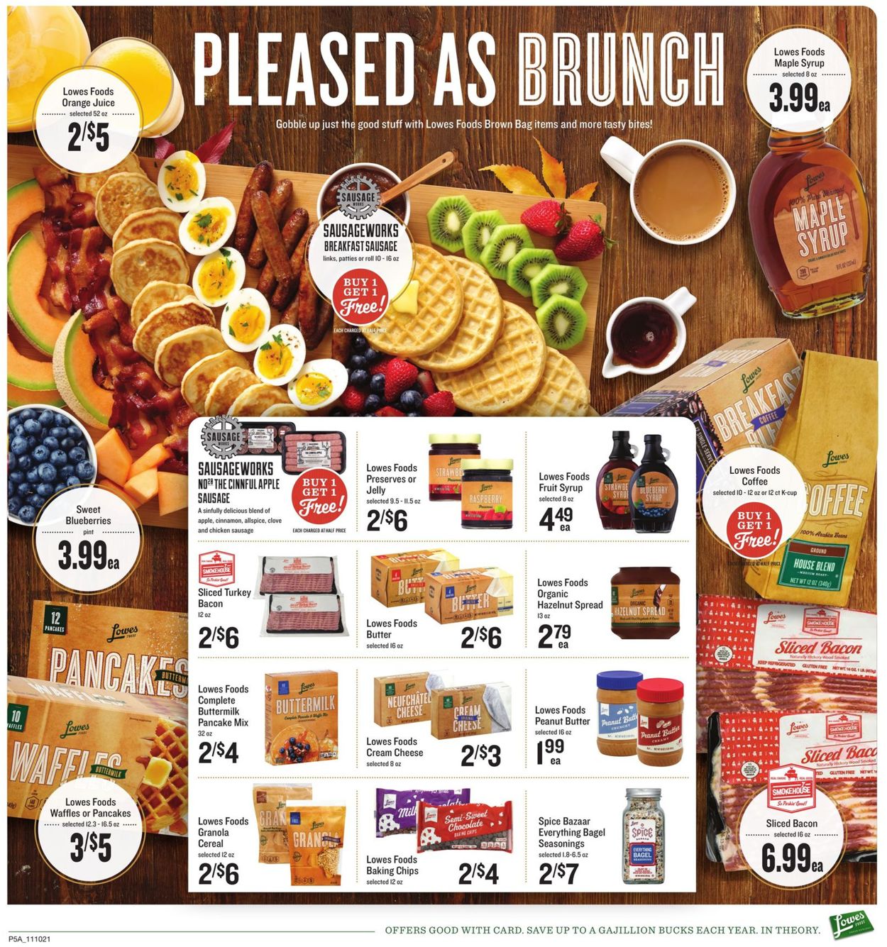 Lowes Foods Ad from 11/10/2021