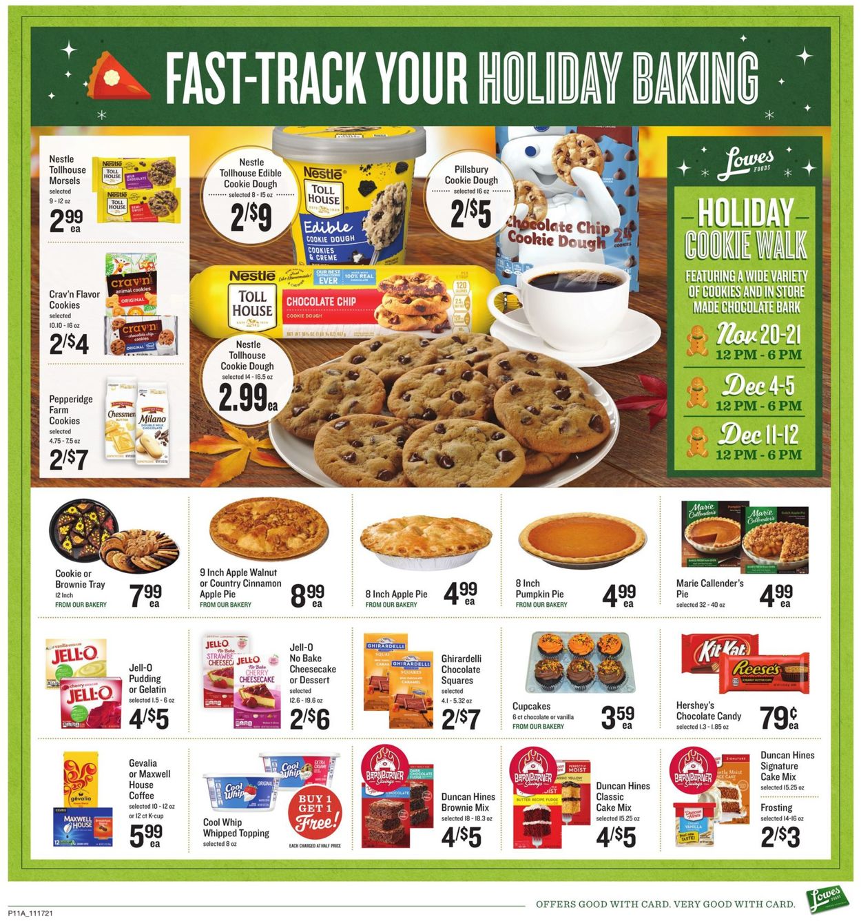 Lowes Foods Ad from 11/17/2021