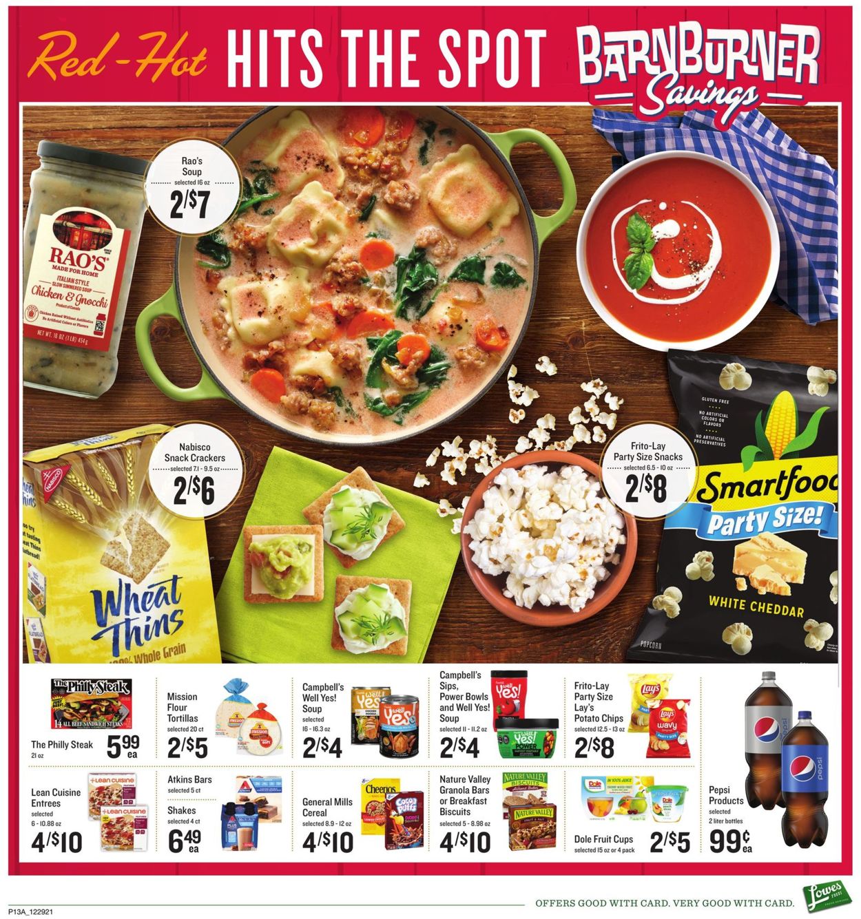 Lowes Foods Ad from 12/29/2021