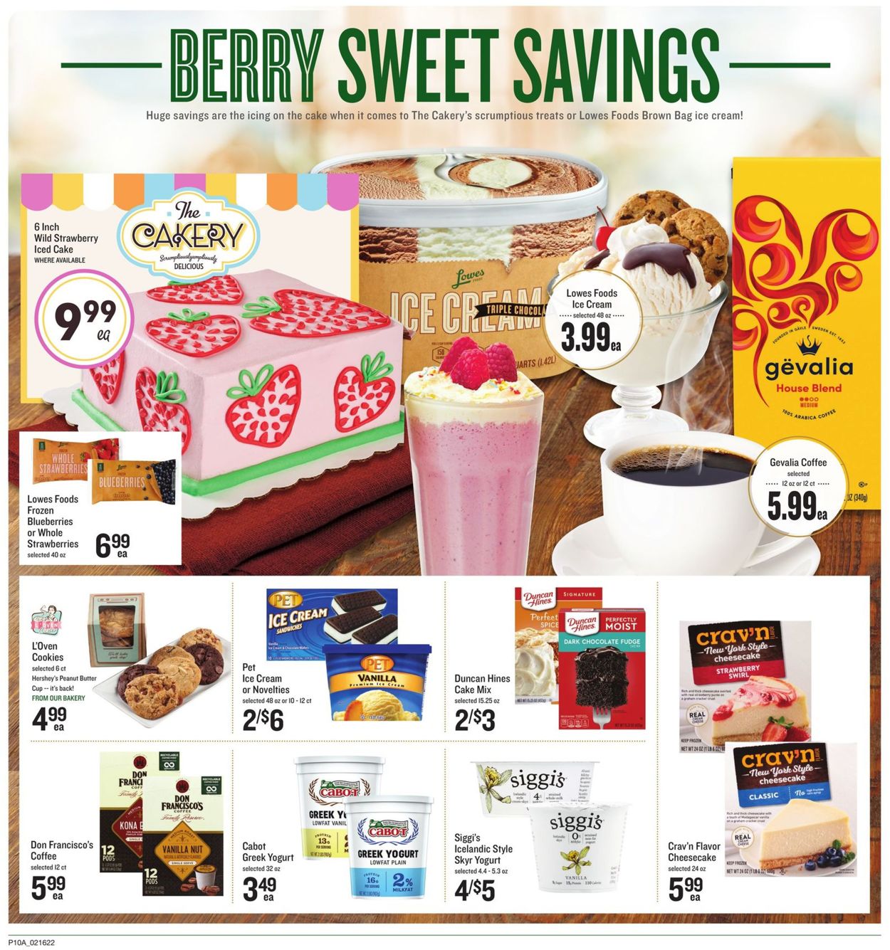 Lowes Foods Ad from 02/16/2022