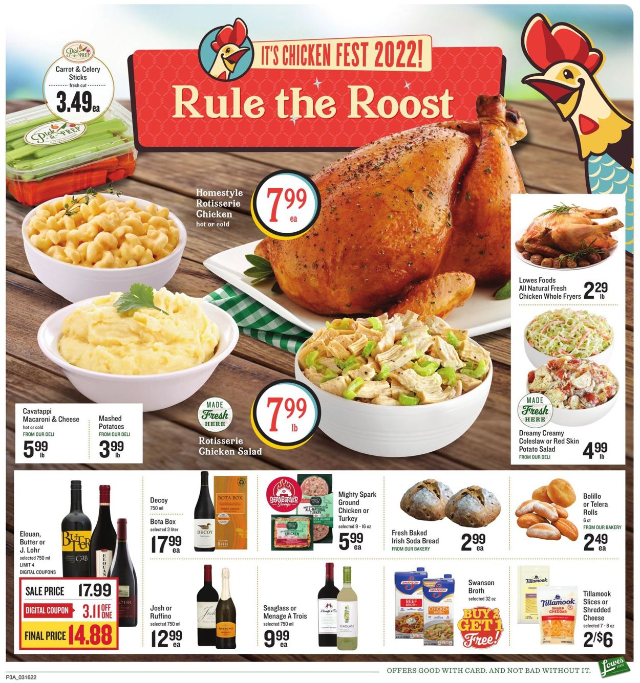 Lowes Foods Ad from 03/16/2022