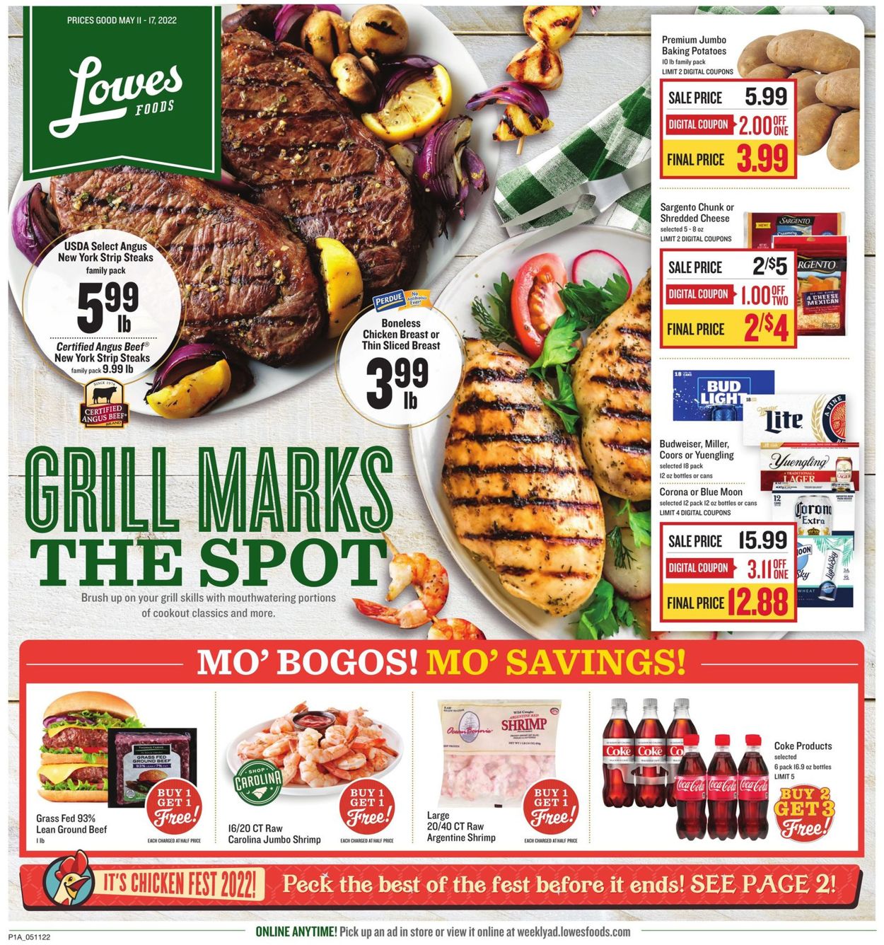 Lowes Foods Ad from 05/11/2022