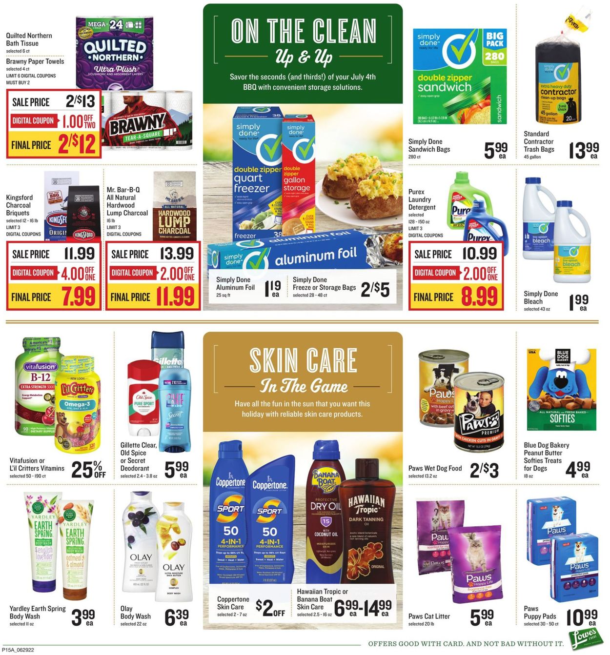 Lowes Foods Ad from 06/29/2022