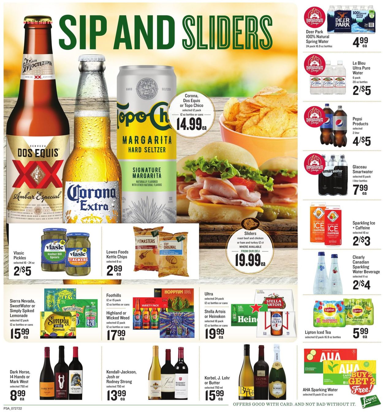 Lowes Foods Ad from 07/27/2022