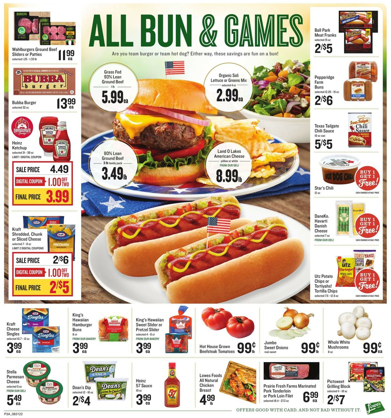 Lowes Foods Ad from 08/31/2022