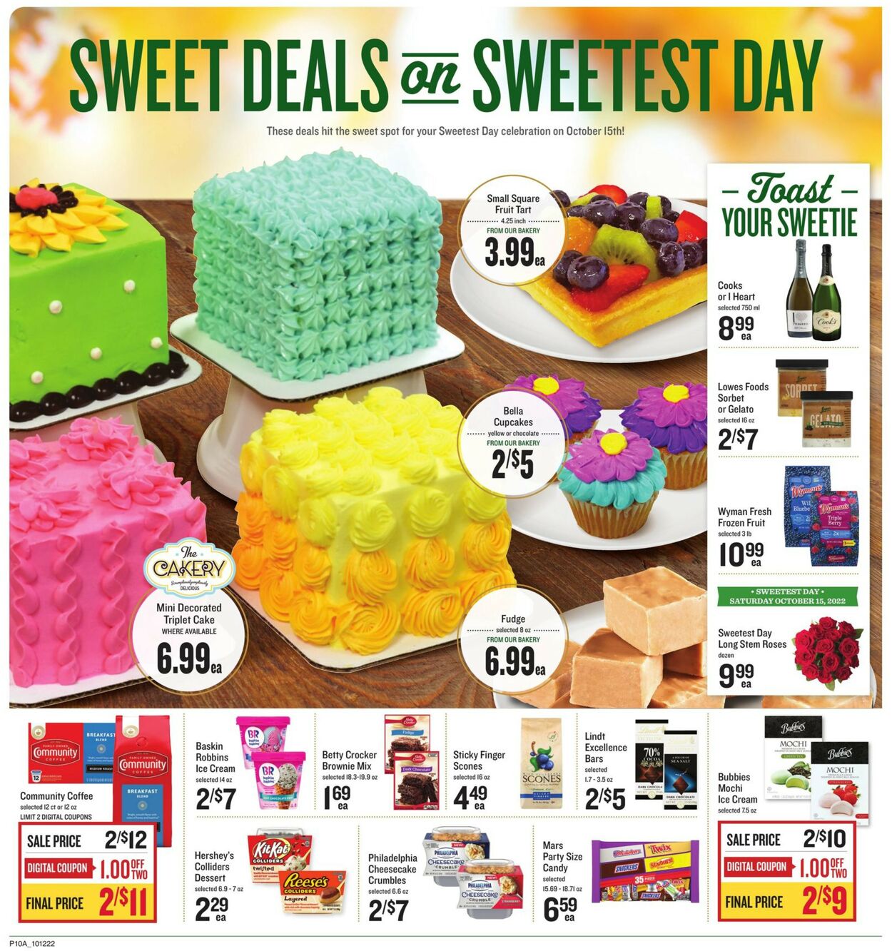 Lowes Foods Ad from 10/12/2022