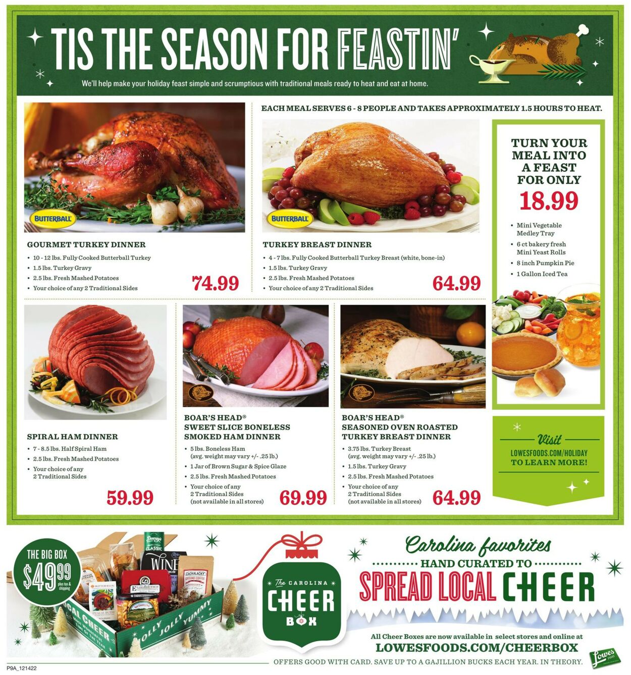 Lowes Foods Ad from 12/14/2022