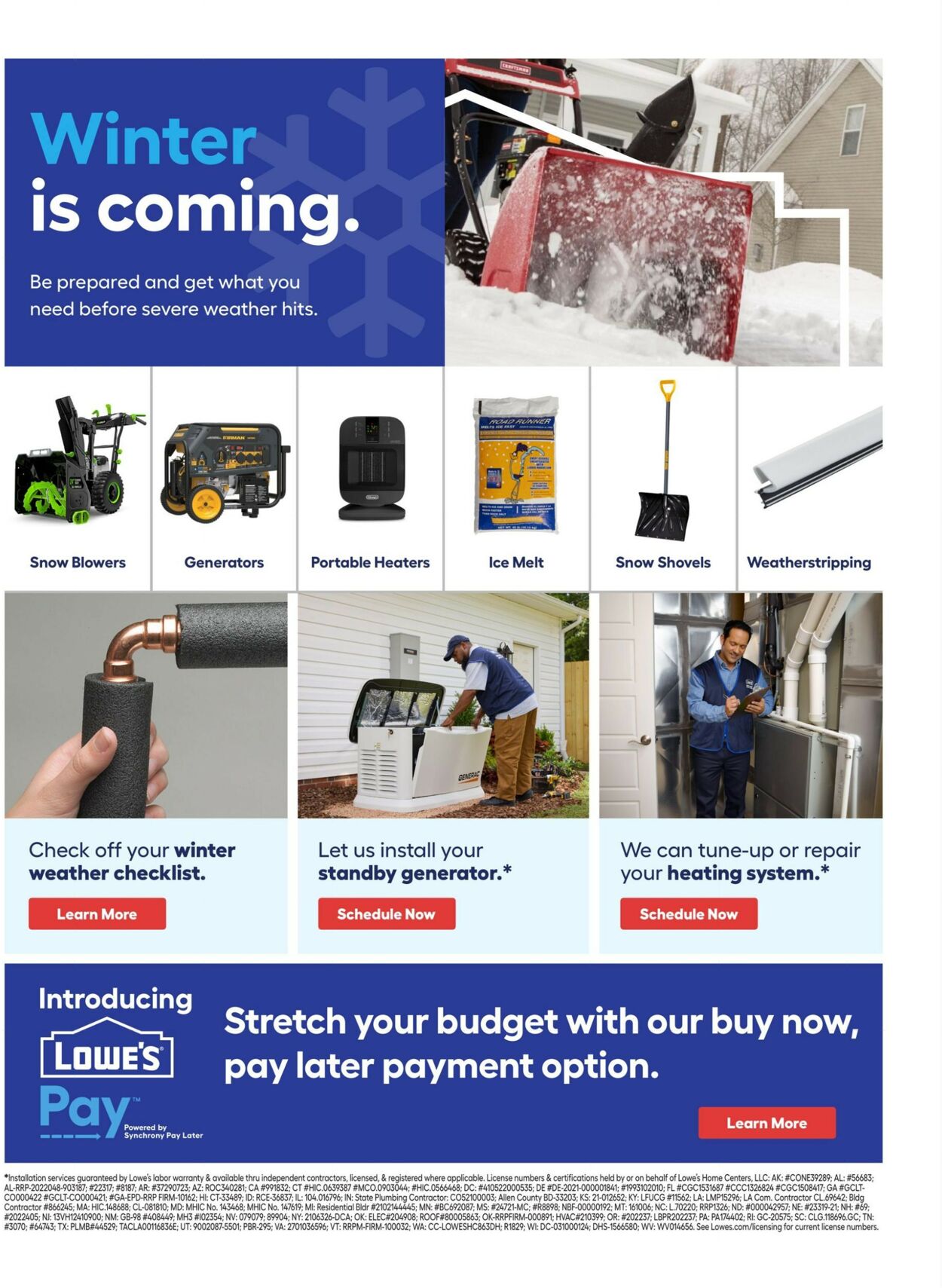 Lowe's Ad from 11/22/2023