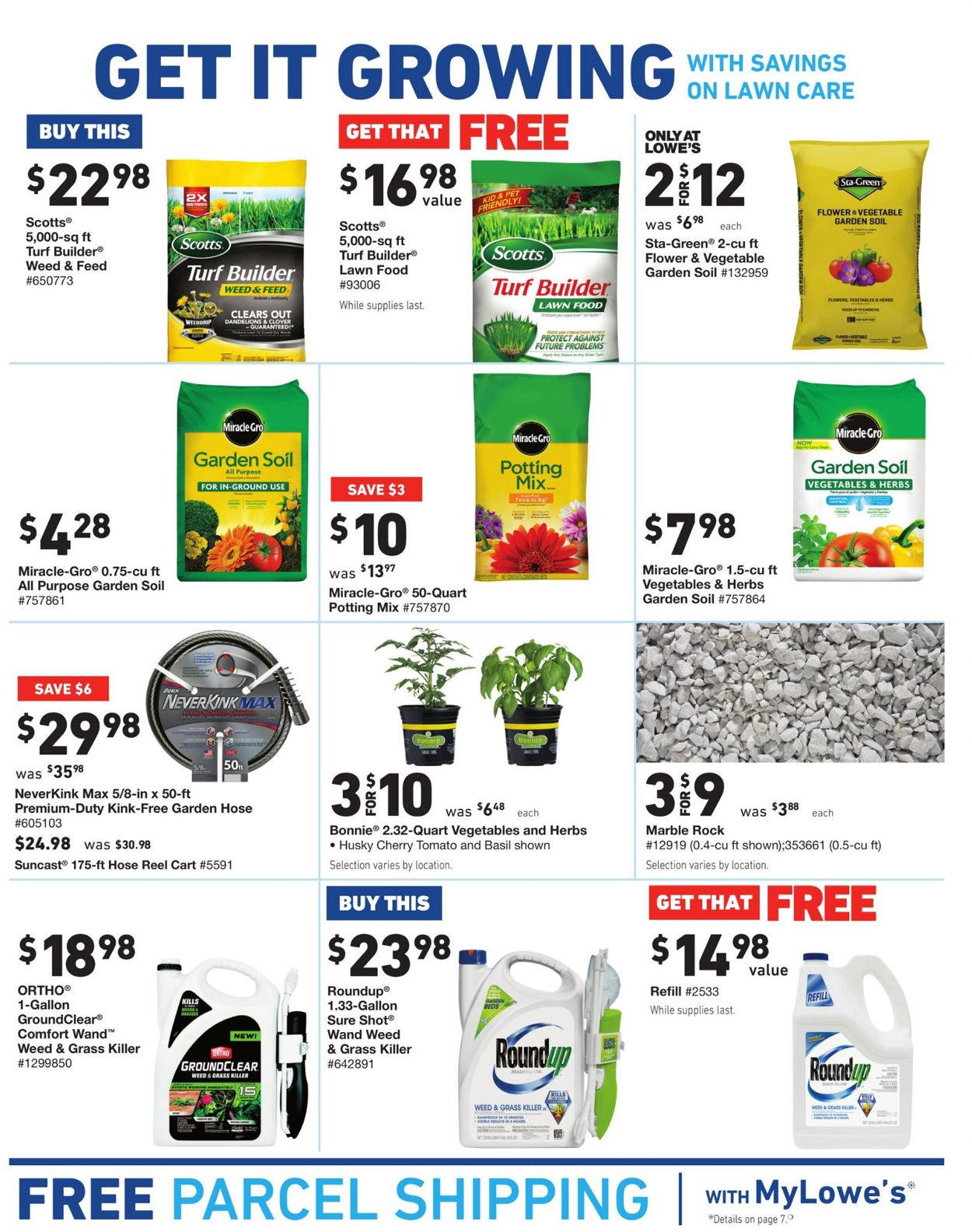 Lowe's Ad from 05/30/2019