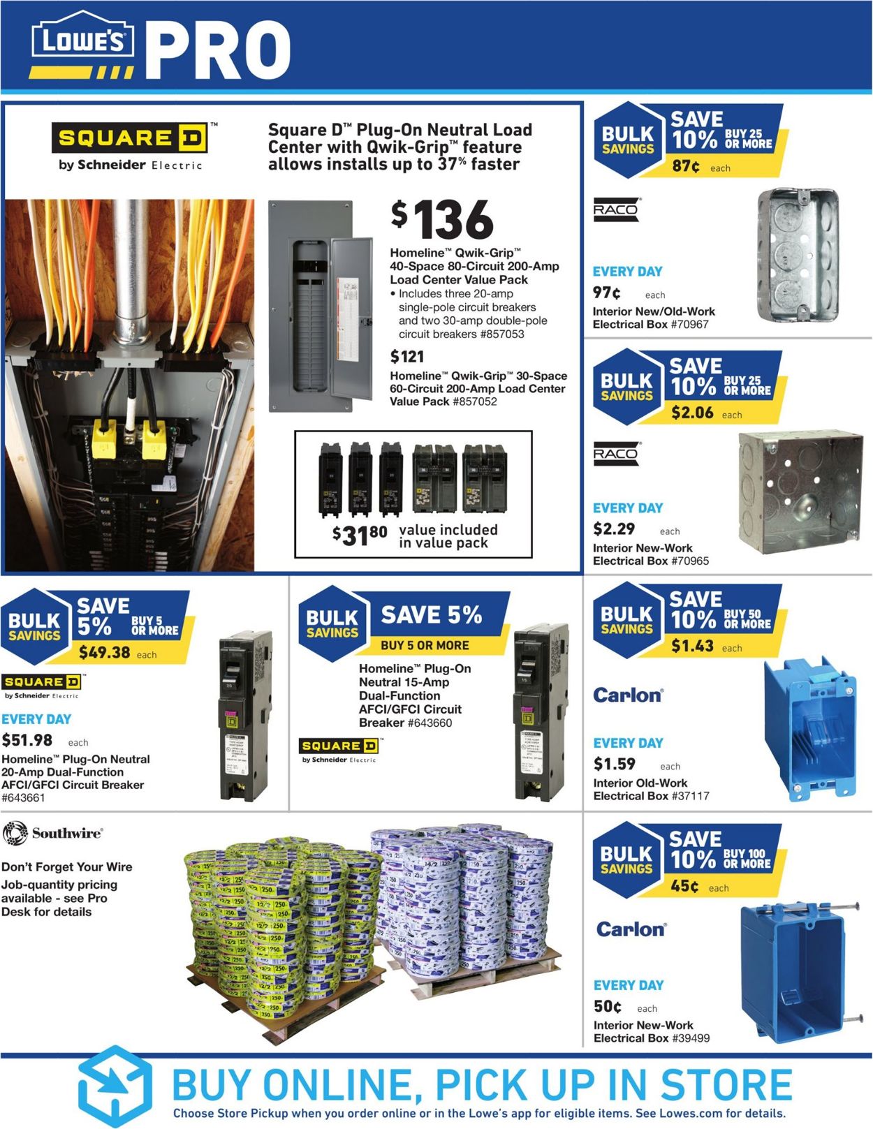 Lowe's Ad from 07/25/2019