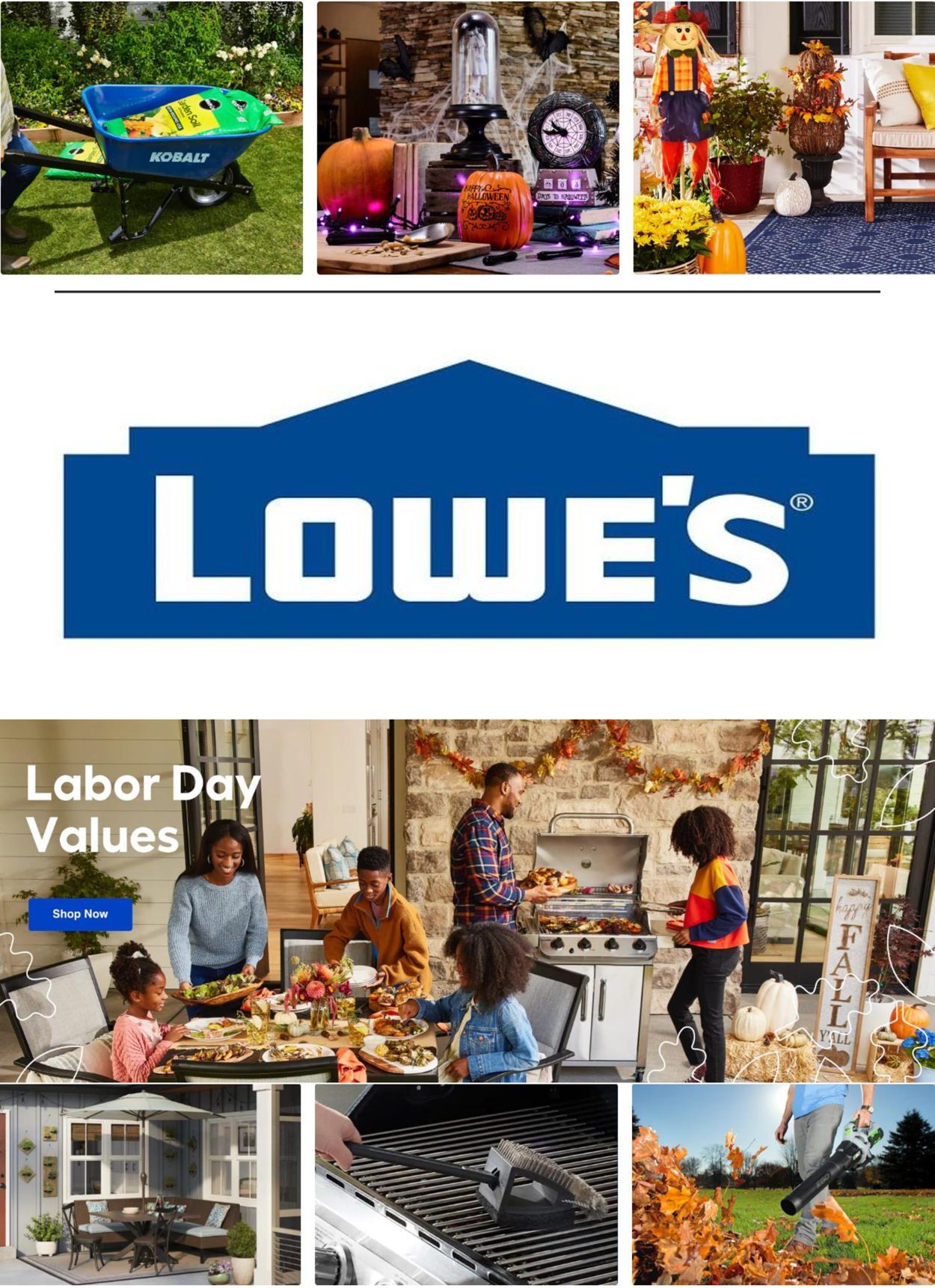 Lowe's Ad from 08/21/2021