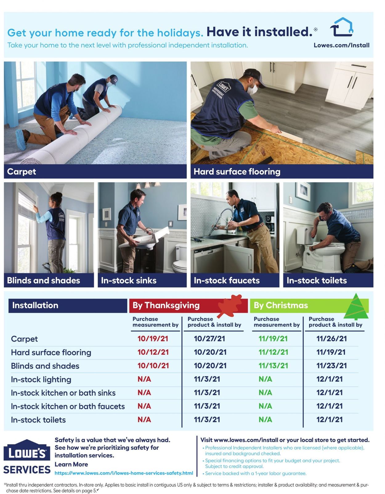 Lowe's Ad from 09/02/2021
