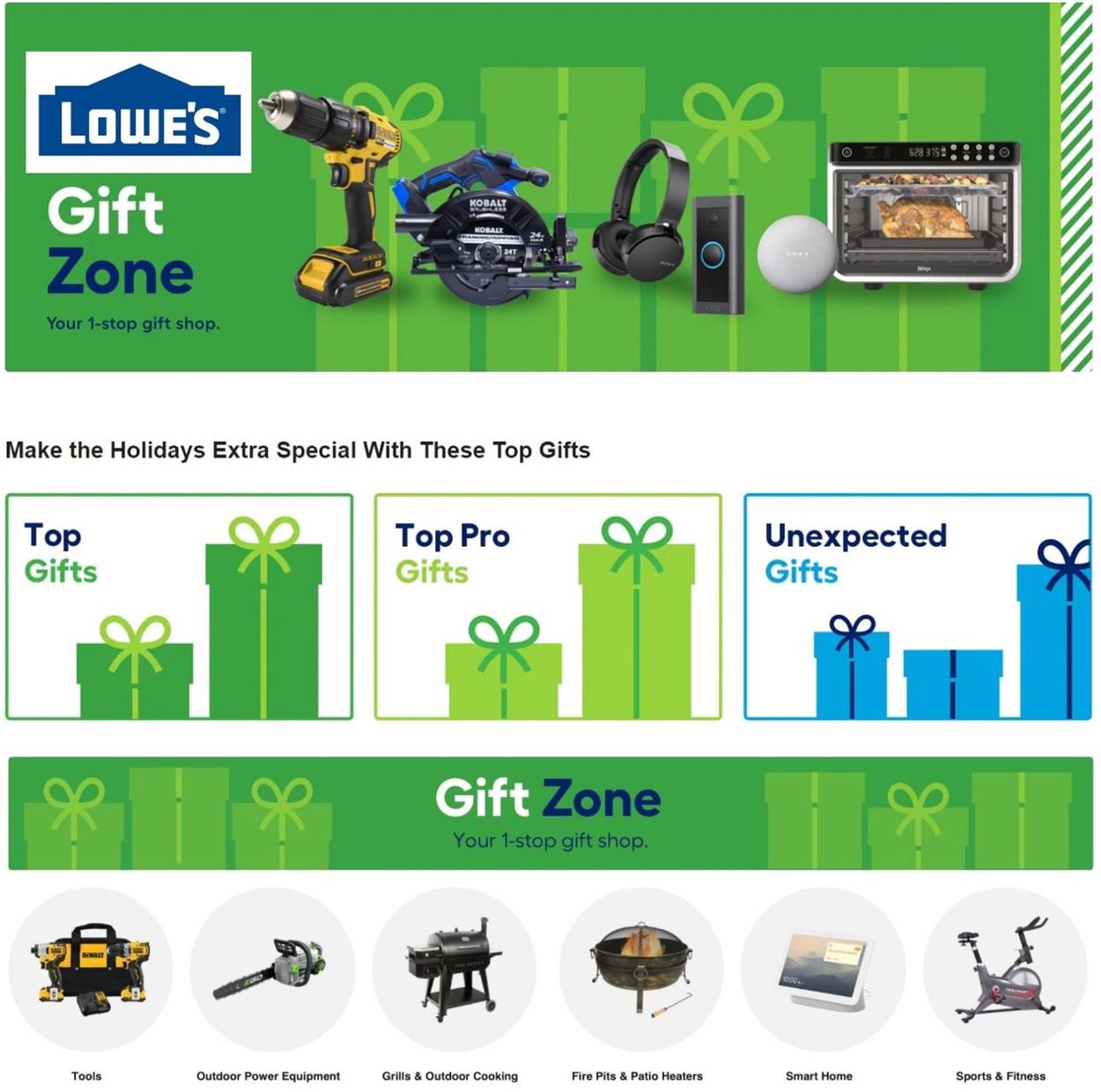 Lowe's Ad from 10/25/2021