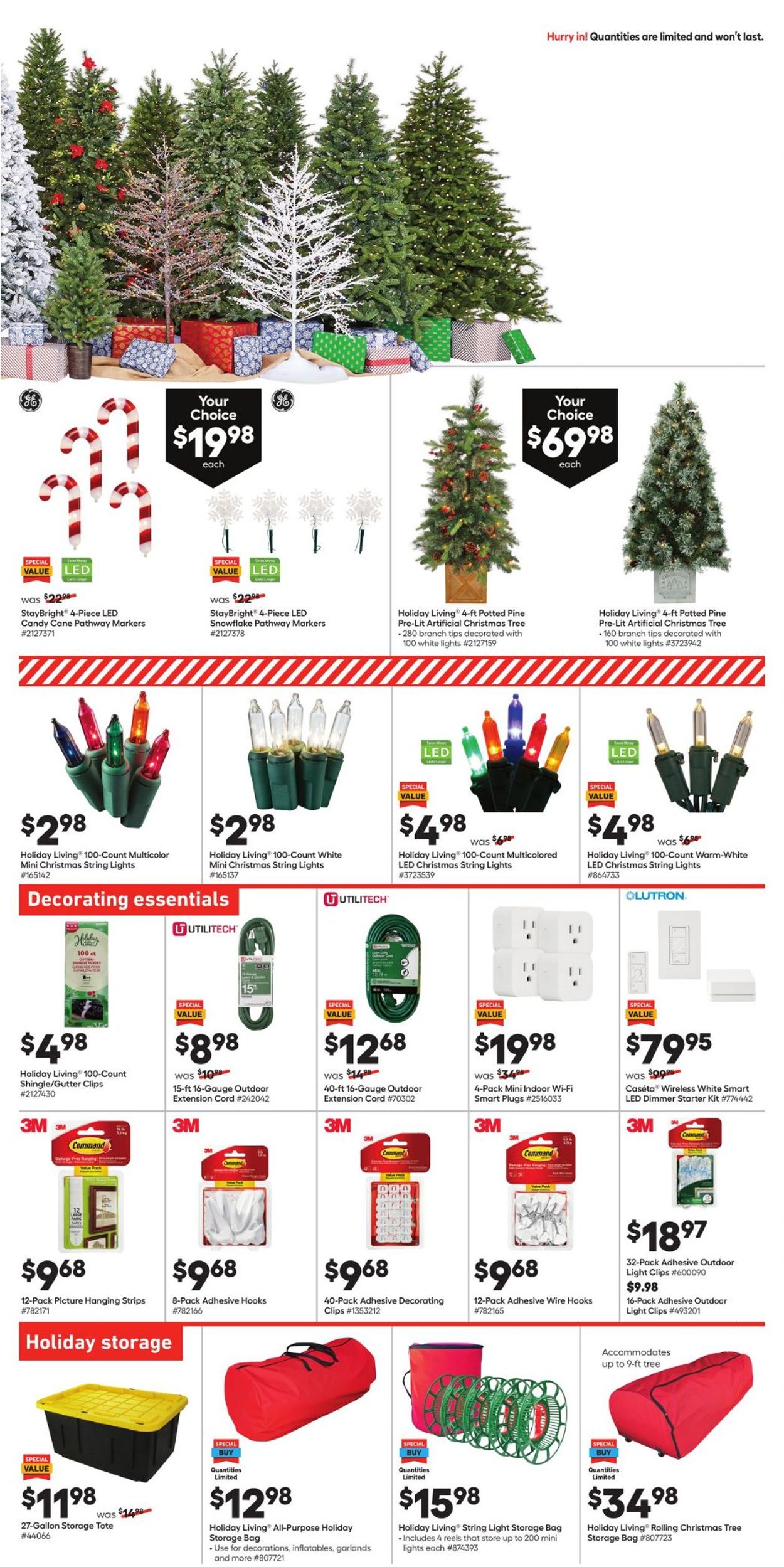 Lowe's Ad from 11/25/2021