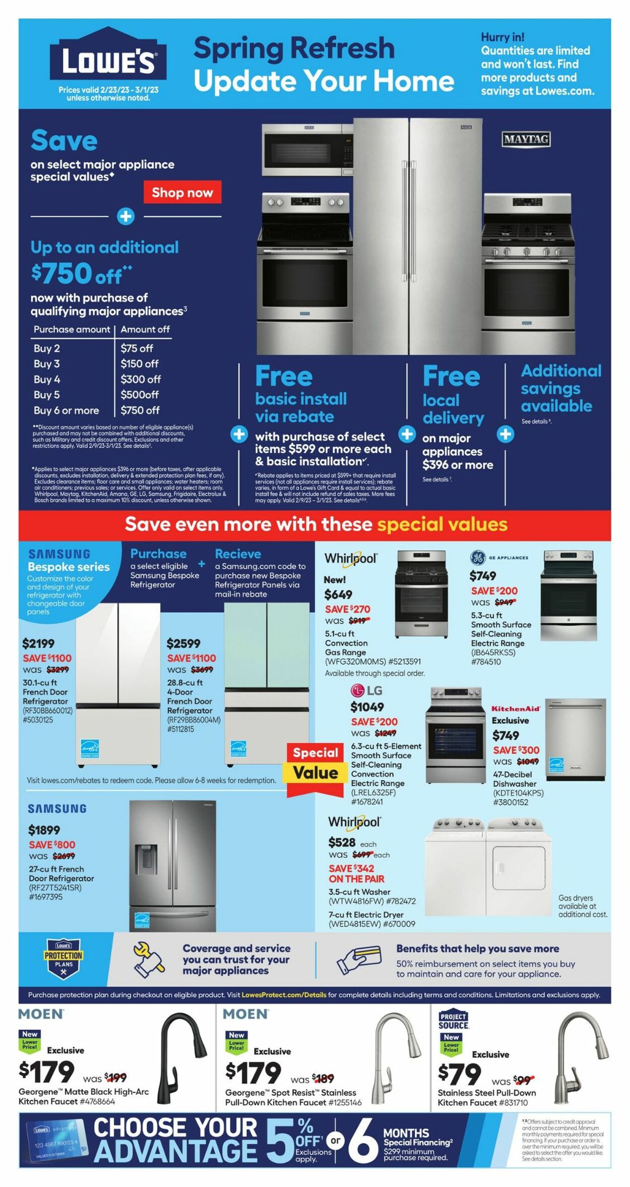Lowe's Ad from 02/23/2023