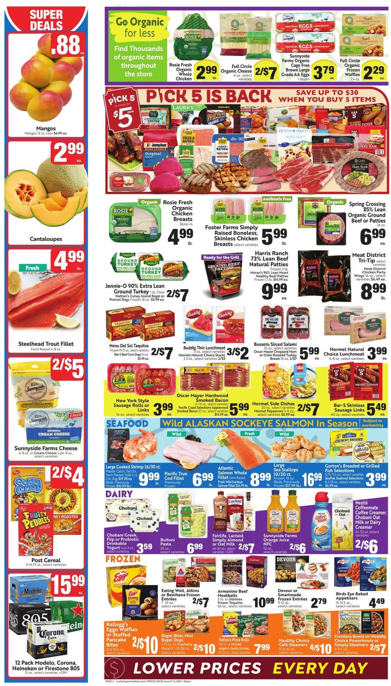 Lucky Supermarkets Ad from 06/09/2021