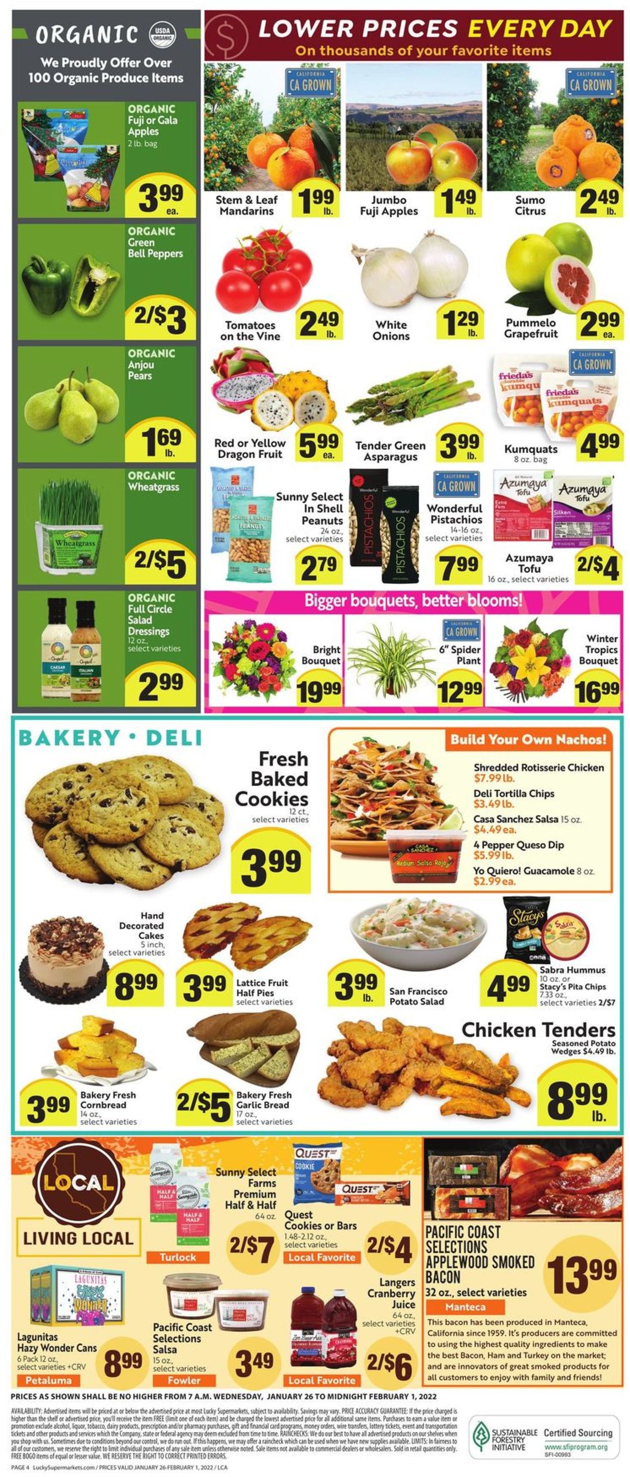 Lucky Supermarkets Ad from 01/26/2022