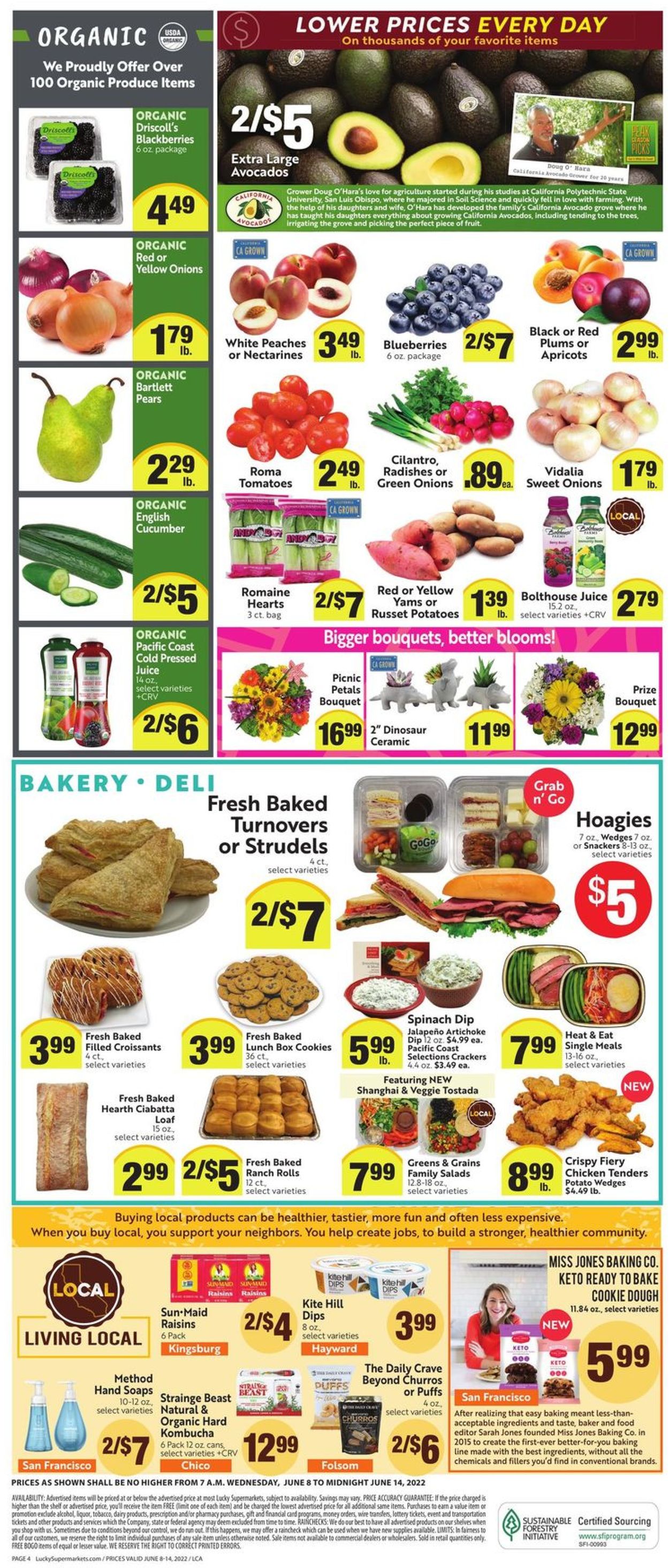 Lucky Supermarkets Ad from 06/08/2022