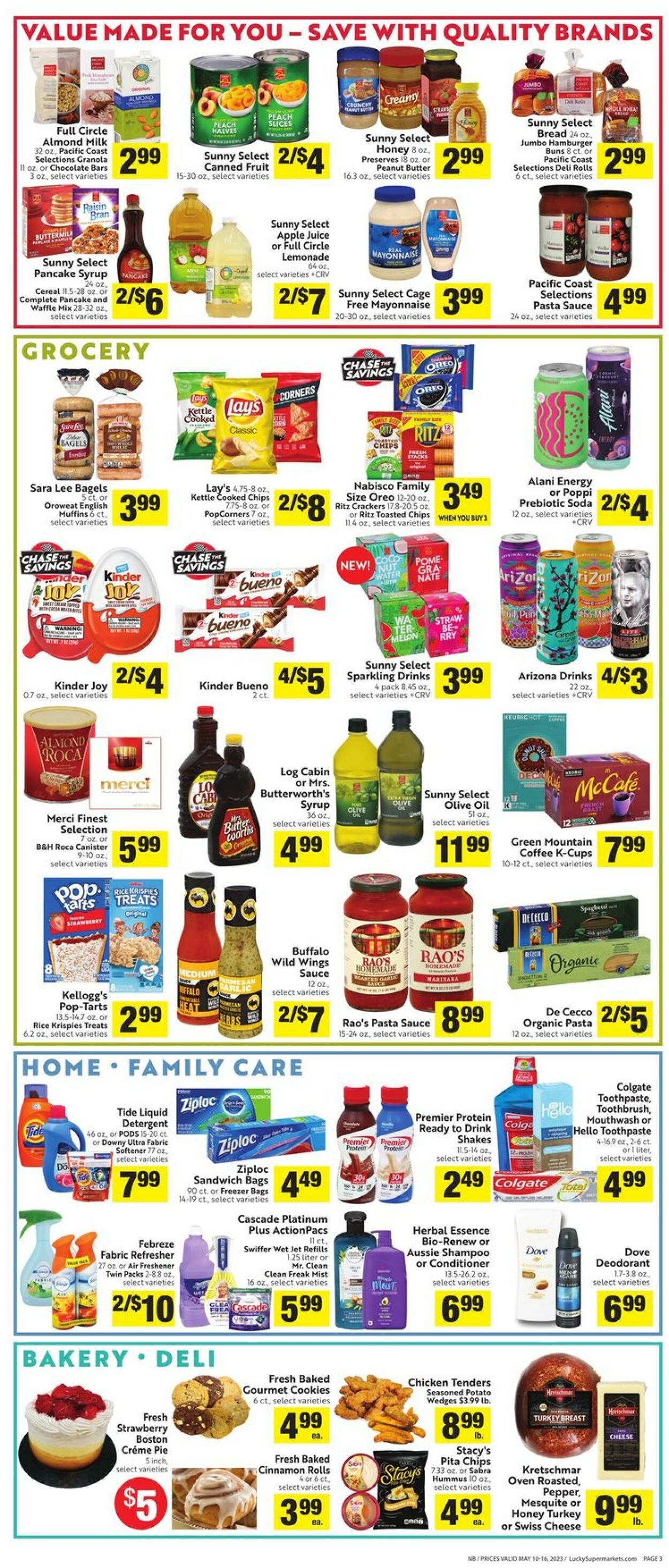Lucky Supermarkets Ad from 05/10/2023