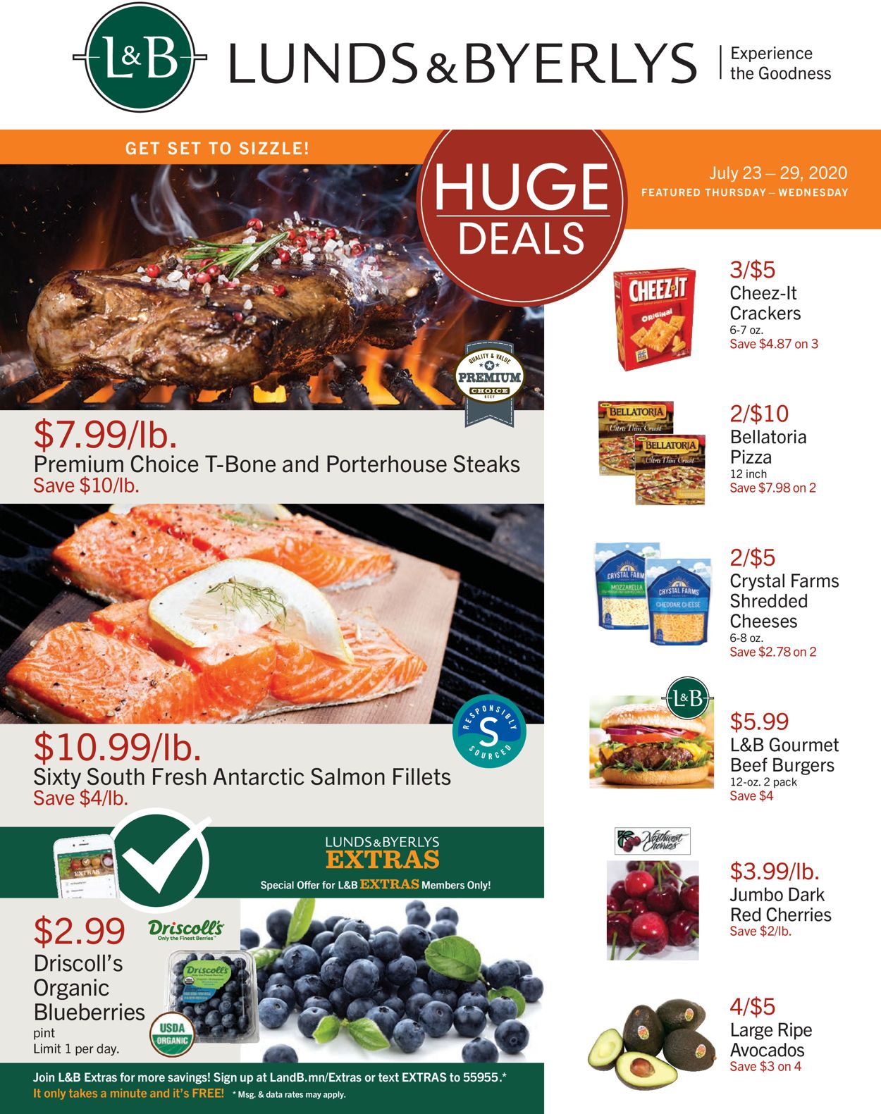 Lunds & Byerlys Ad from 07/23/2020