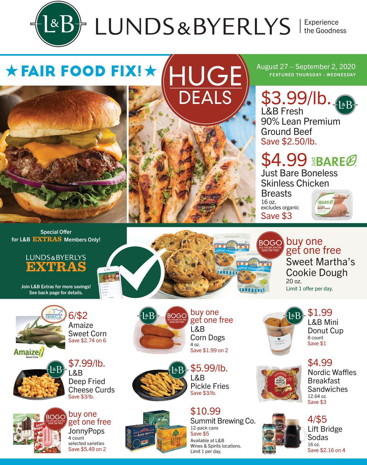 Lunds & Byerlys Ad from 08/27/2020