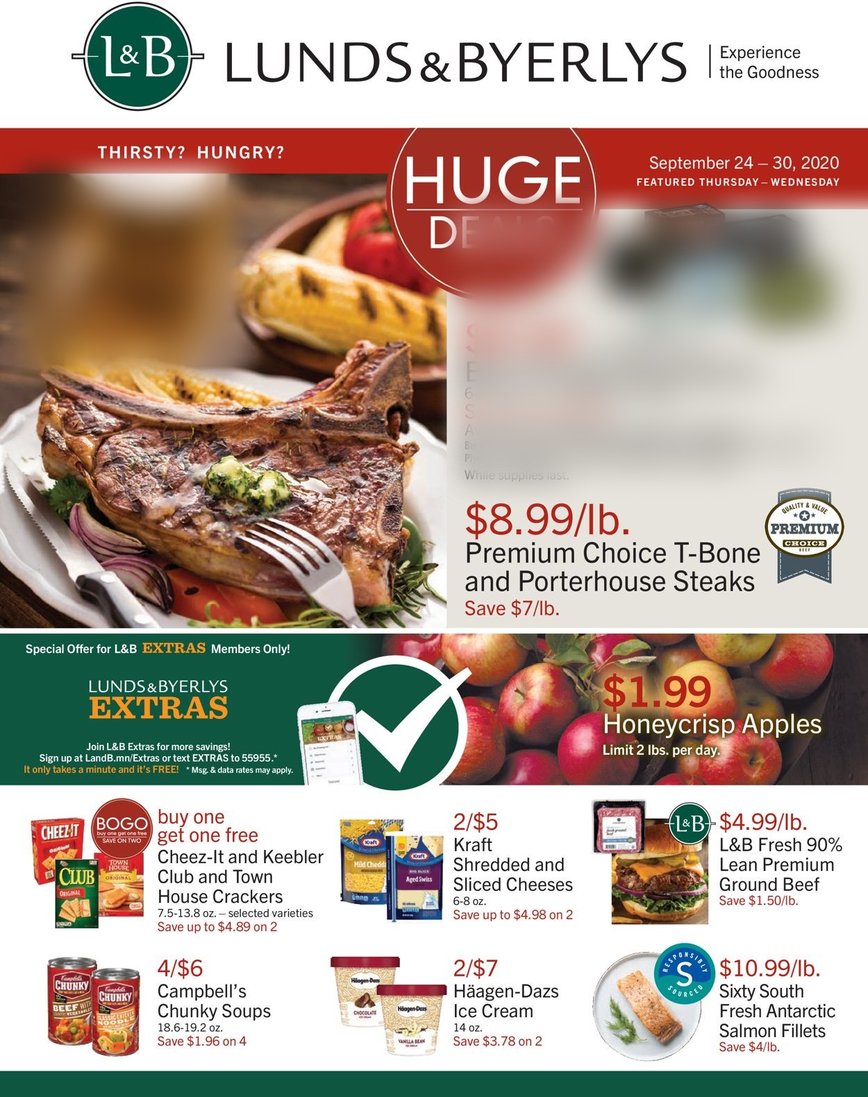 Lunds & Byerlys Ad from 09/24/2020