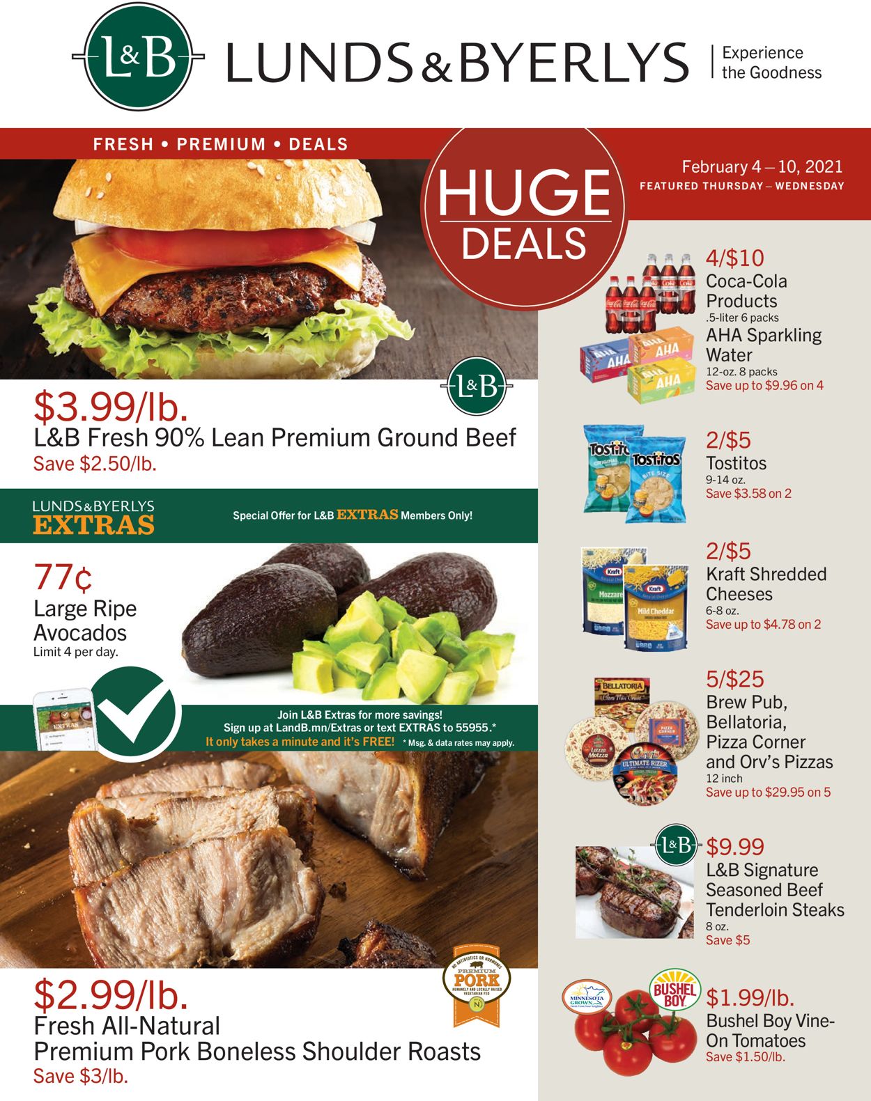 Lunds & Byerlys Ad from 02/04/2021