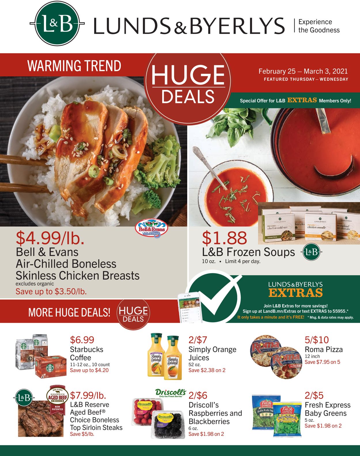 Lunds & Byerlys Ad from 02/25/2021