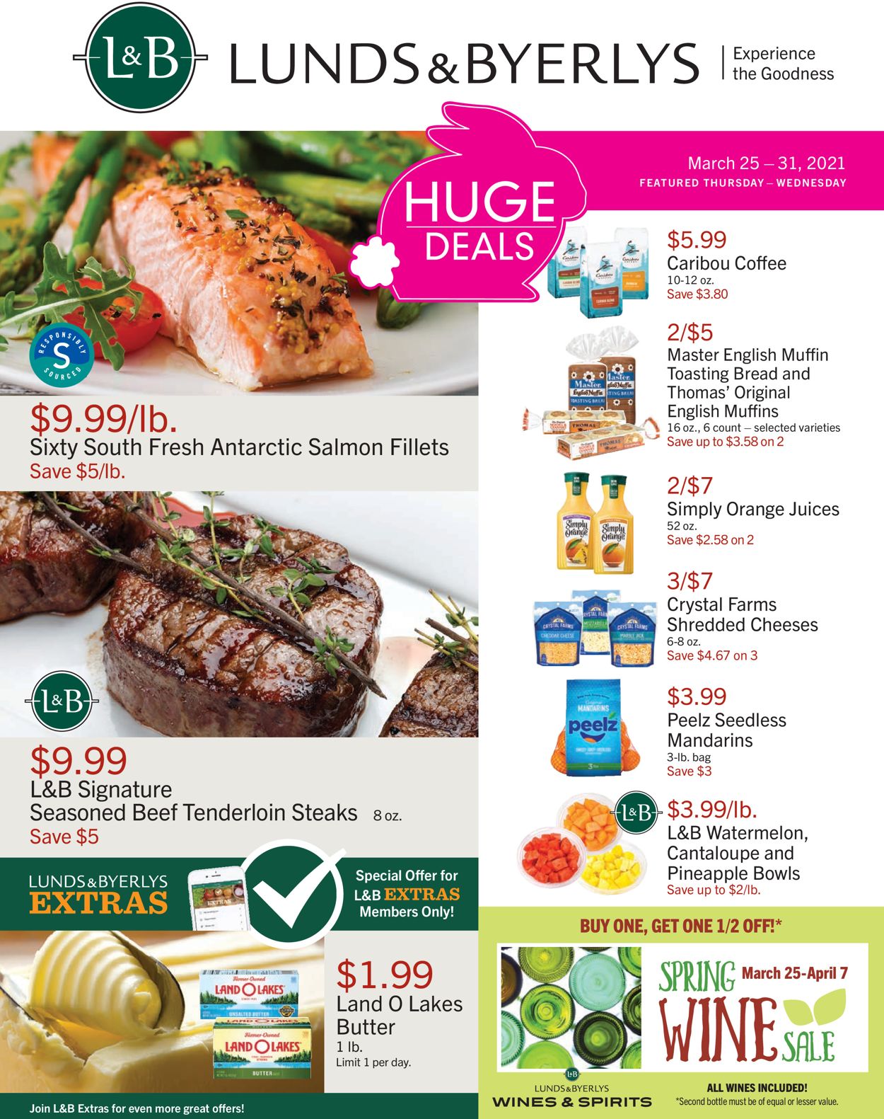 Lunds & Byerlys Ad from 03/25/2021