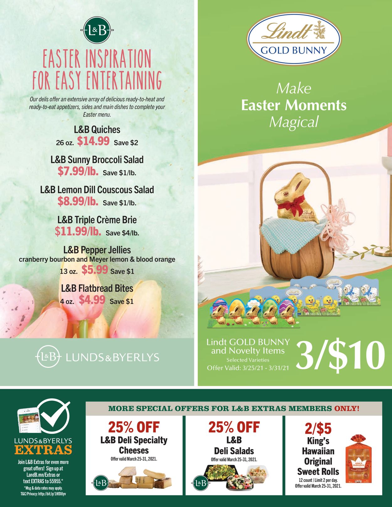 Lunds & Byerlys Ad from 03/25/2021