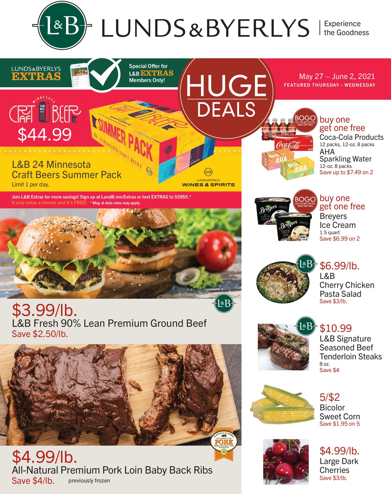 Lunds & Byerlys Ad from 05/27/2021