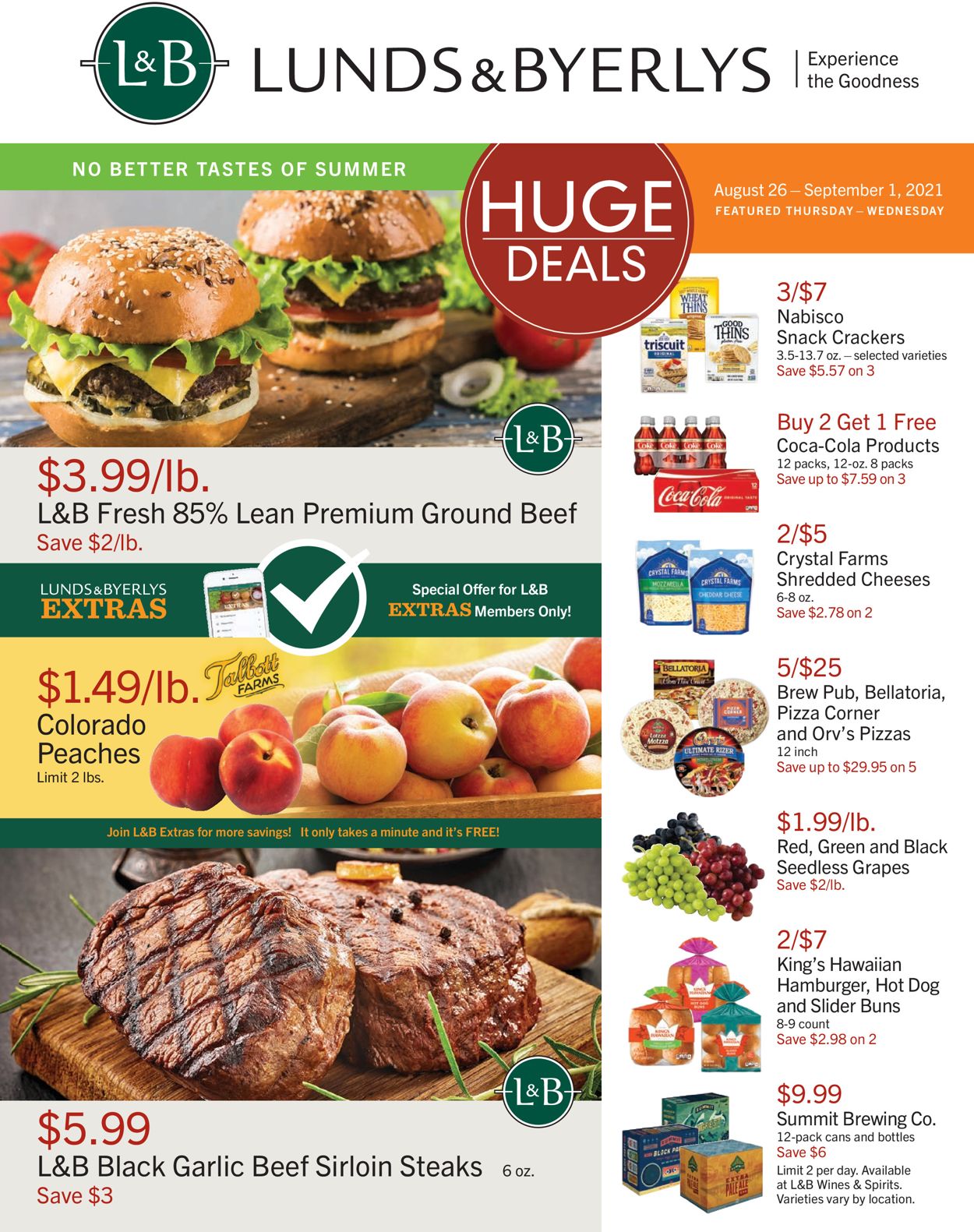 Lunds & Byerlys Ad from 08/26/2021