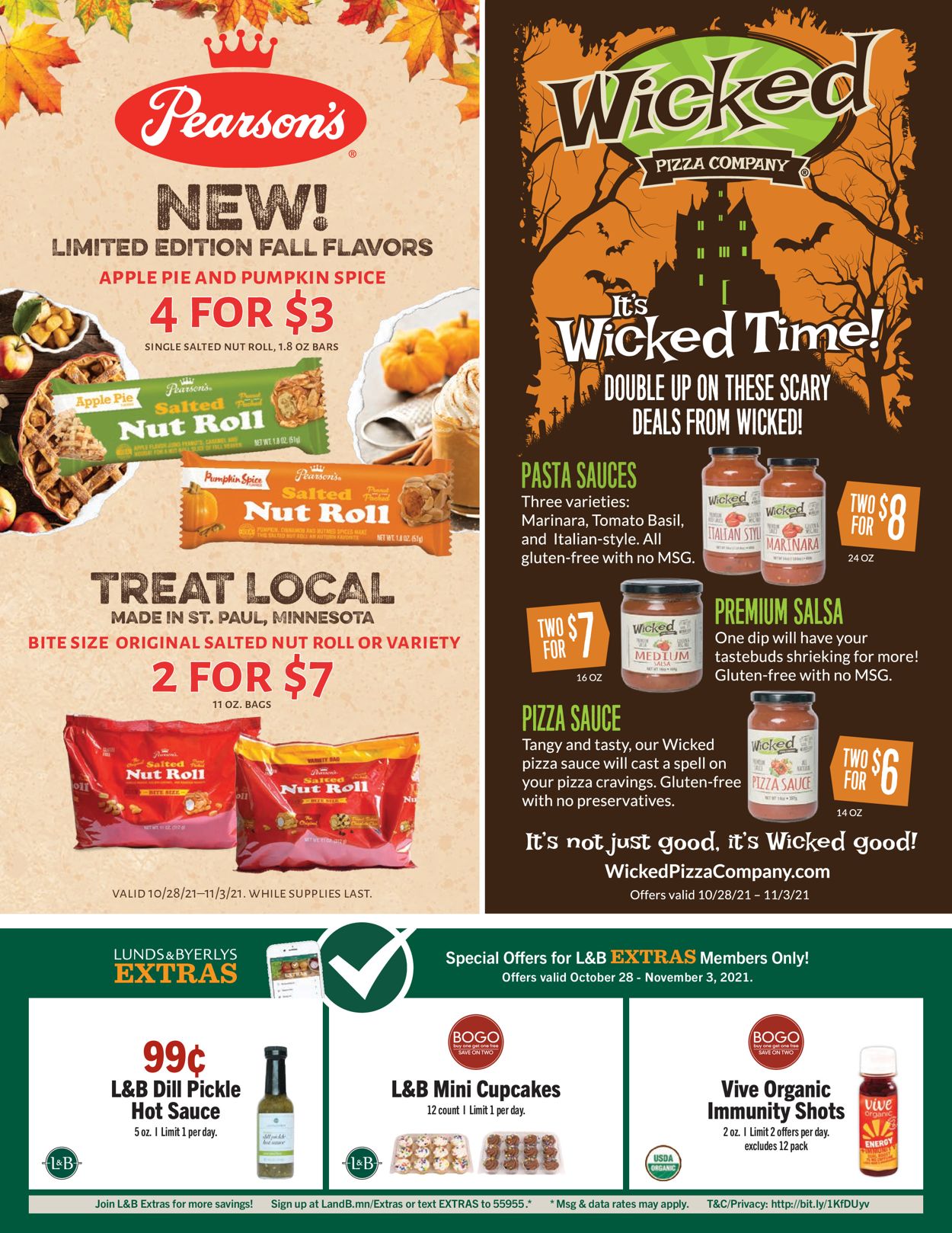 Lunds & Byerlys Ad from 10/28/2021