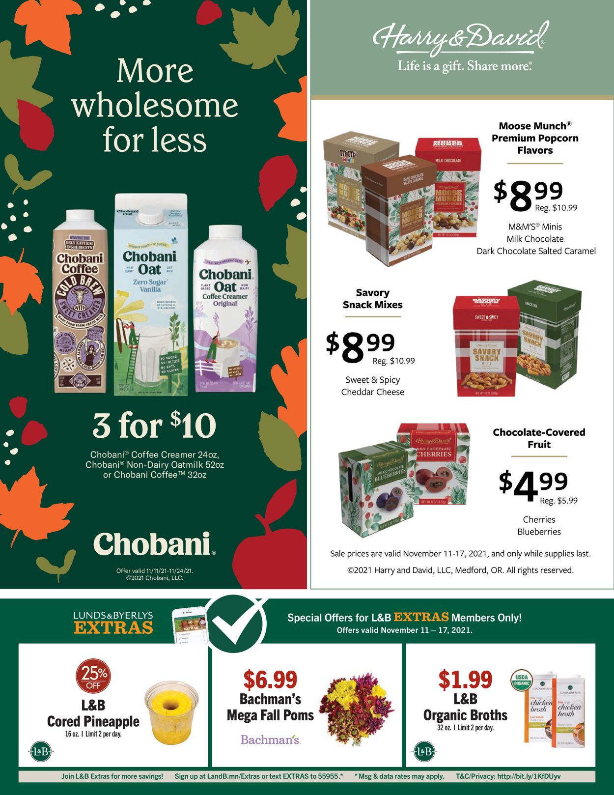 Lunds & Byerlys Ad from 11/11/2021