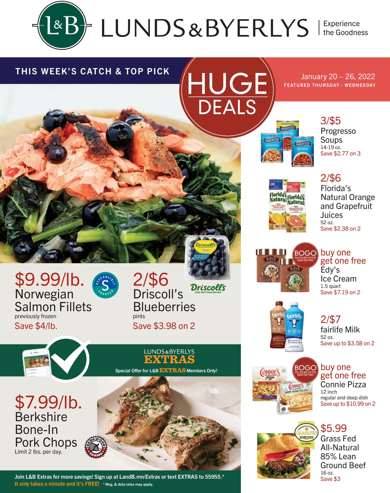 Lunds & Byerlys Ad from 01/20/2022