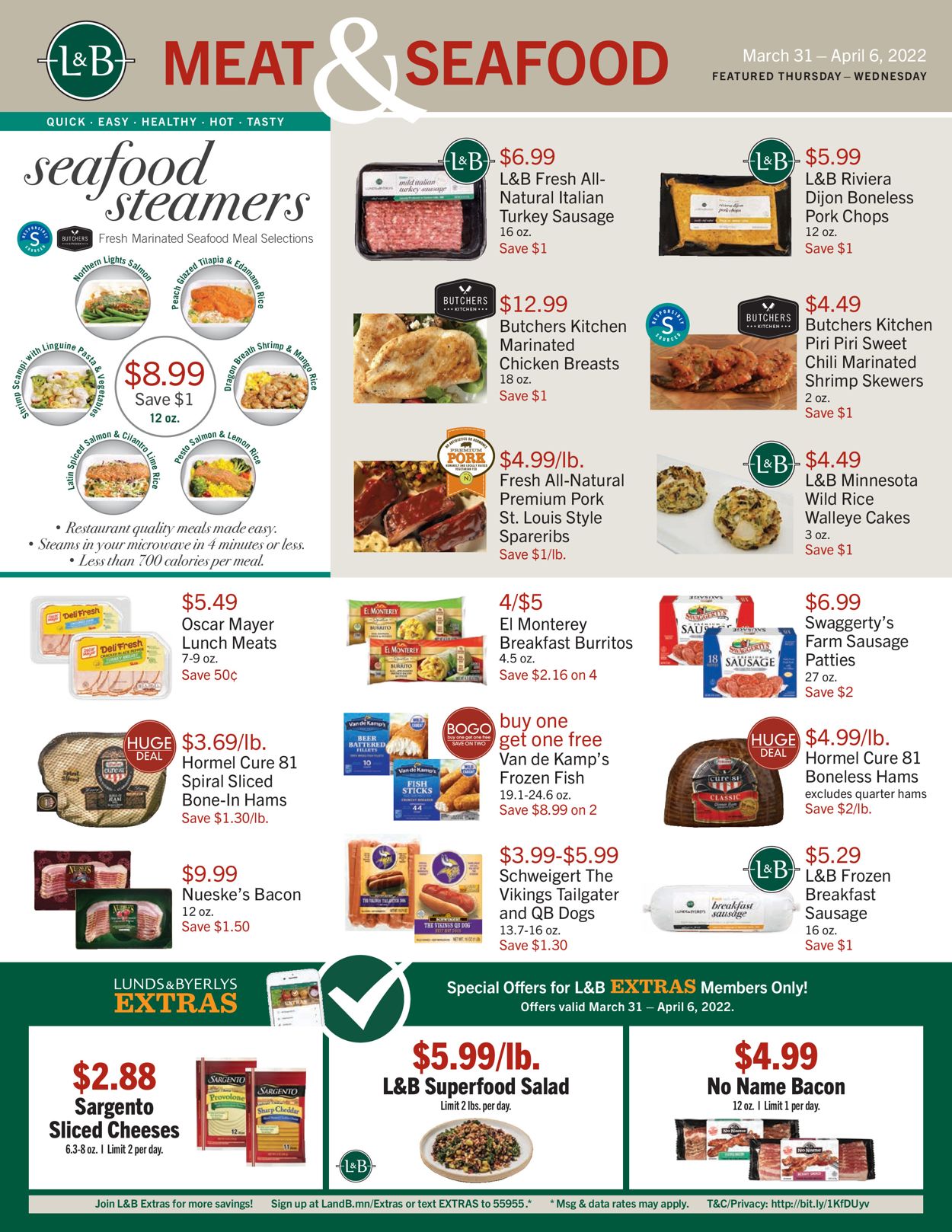 Lunds & Byerlys Ad from 03/31/2022