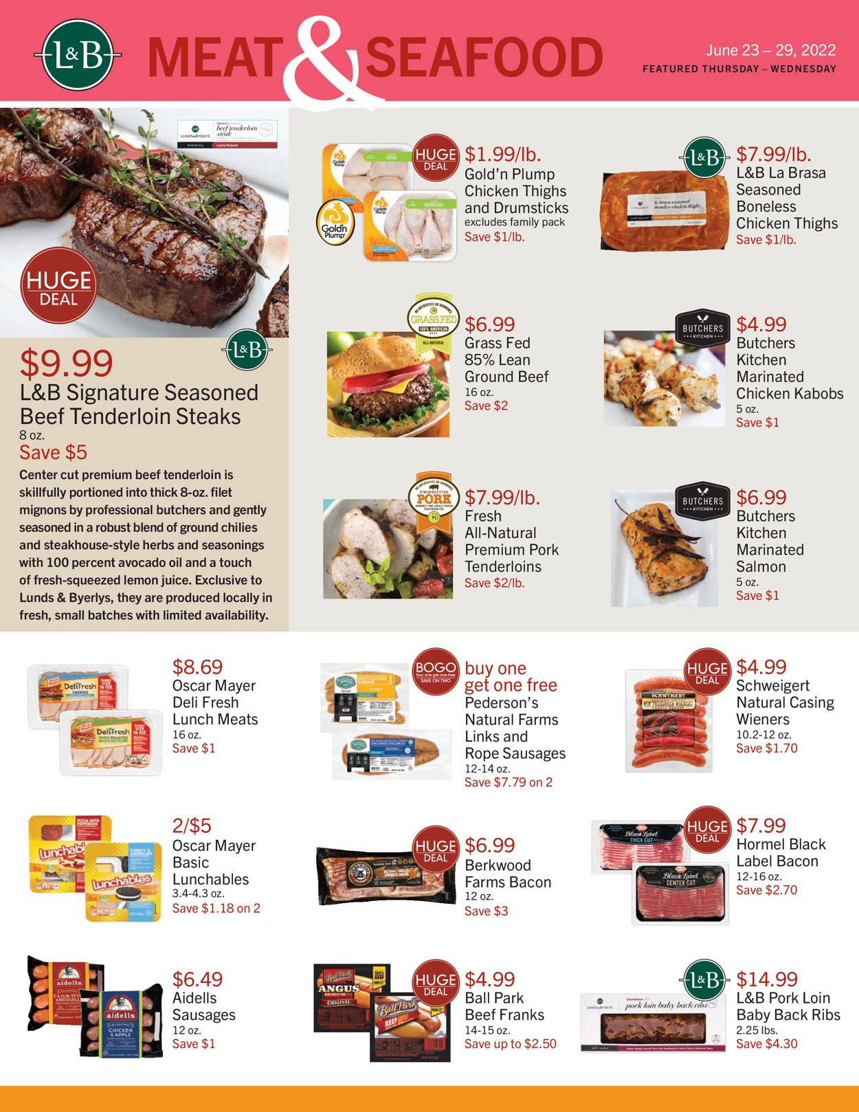Lunds & Byerlys Ad from 06/23/2022