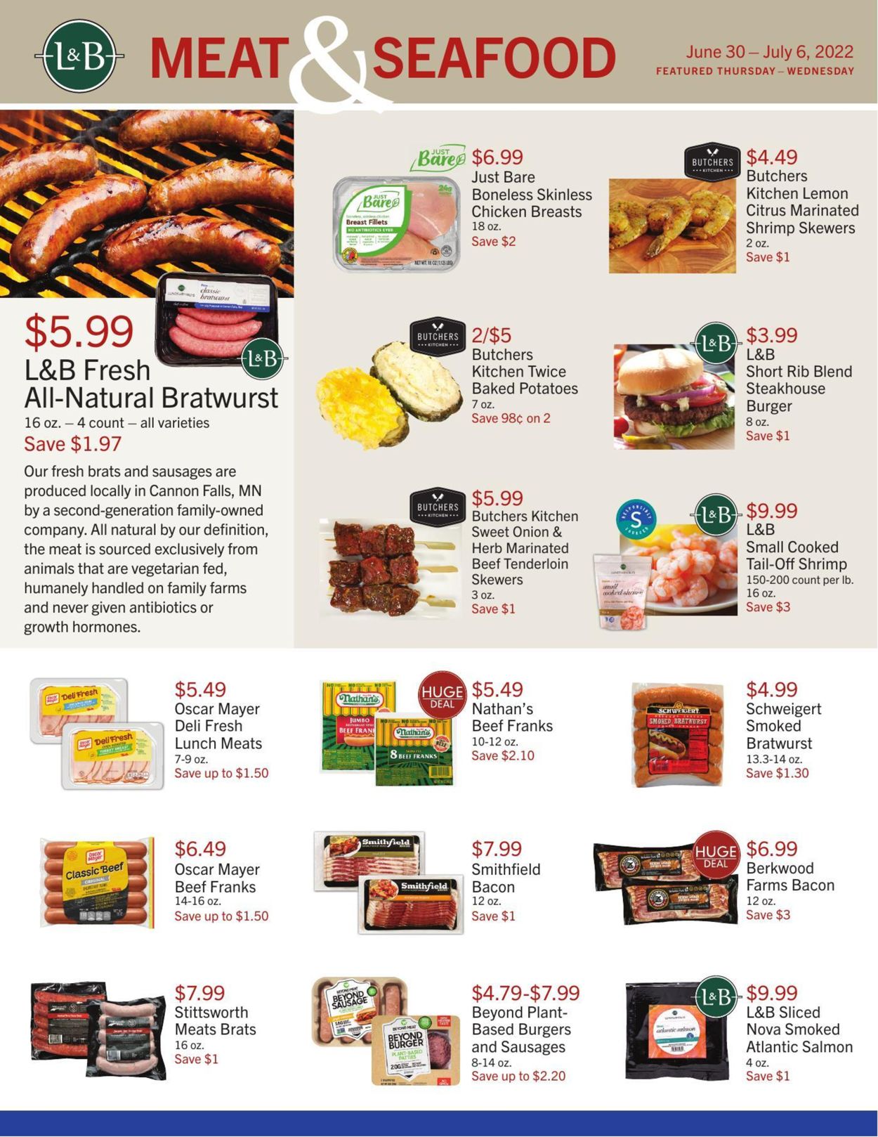 Lunds & Byerlys Ad from 06/30/2022