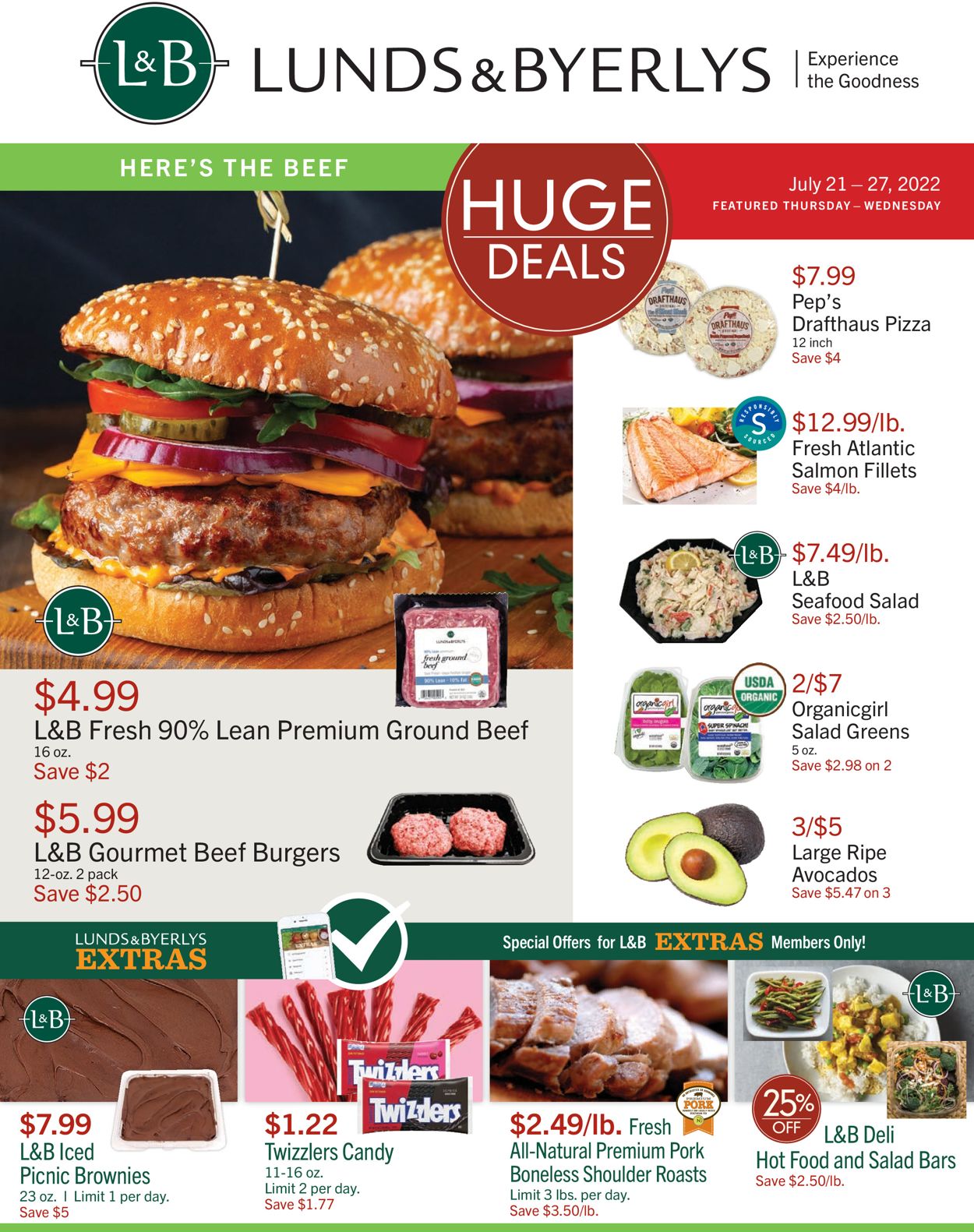 Lunds & Byerlys Ad from 07/21/2022
