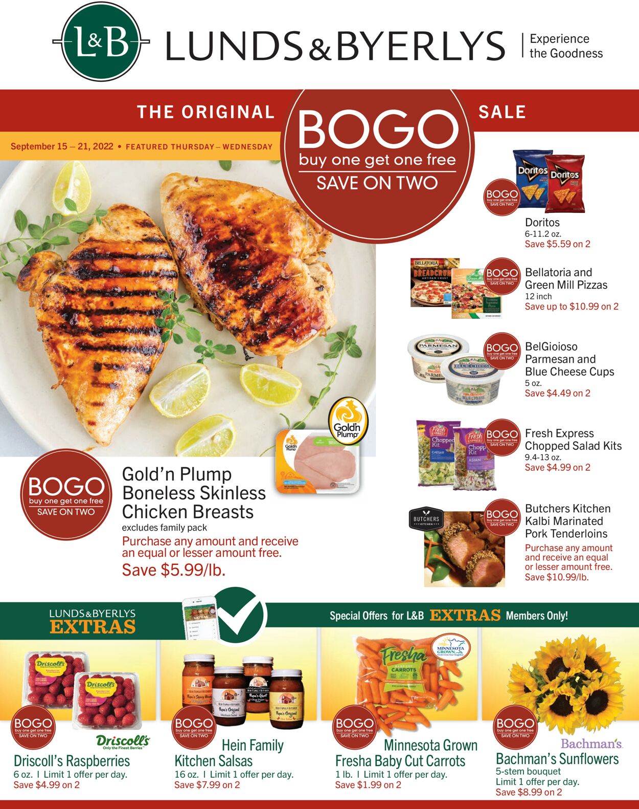 Lunds & Byerlys Ad from 09/15/2022