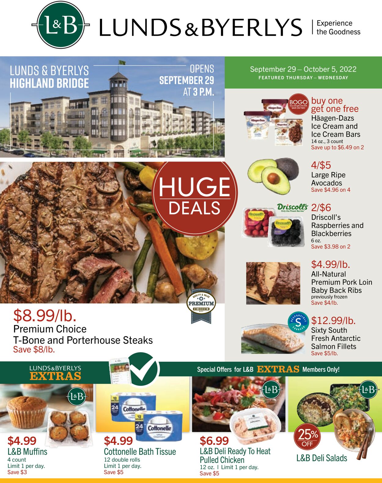 Lunds & Byerlys Ad from 09/29/2022