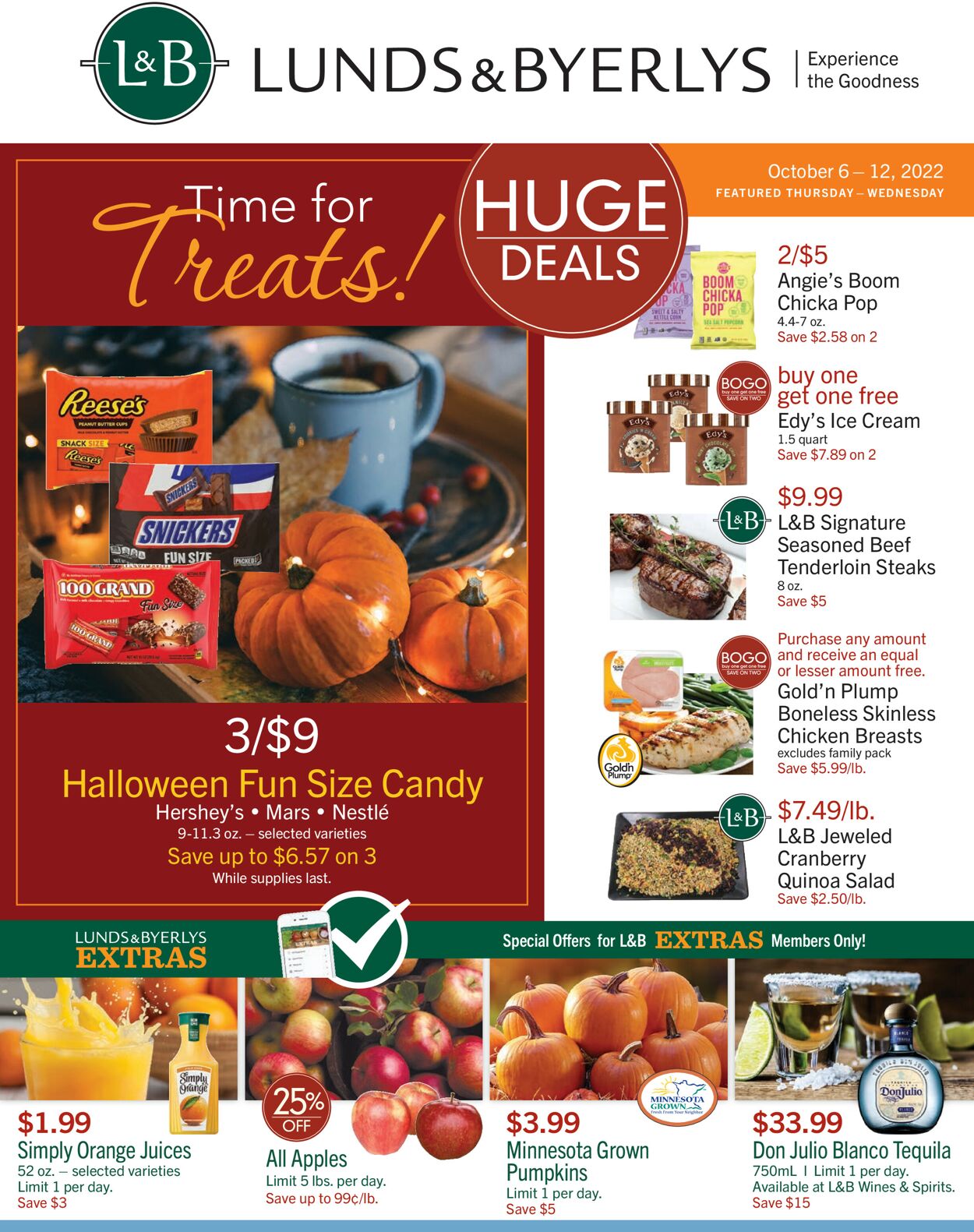 Lunds & Byerlys Ad from 10/06/2022