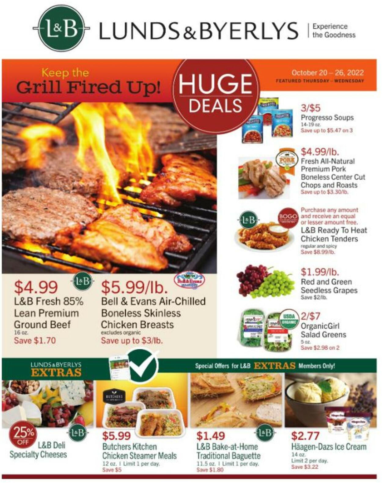 Lunds & Byerlys Ad from 10/20/2022