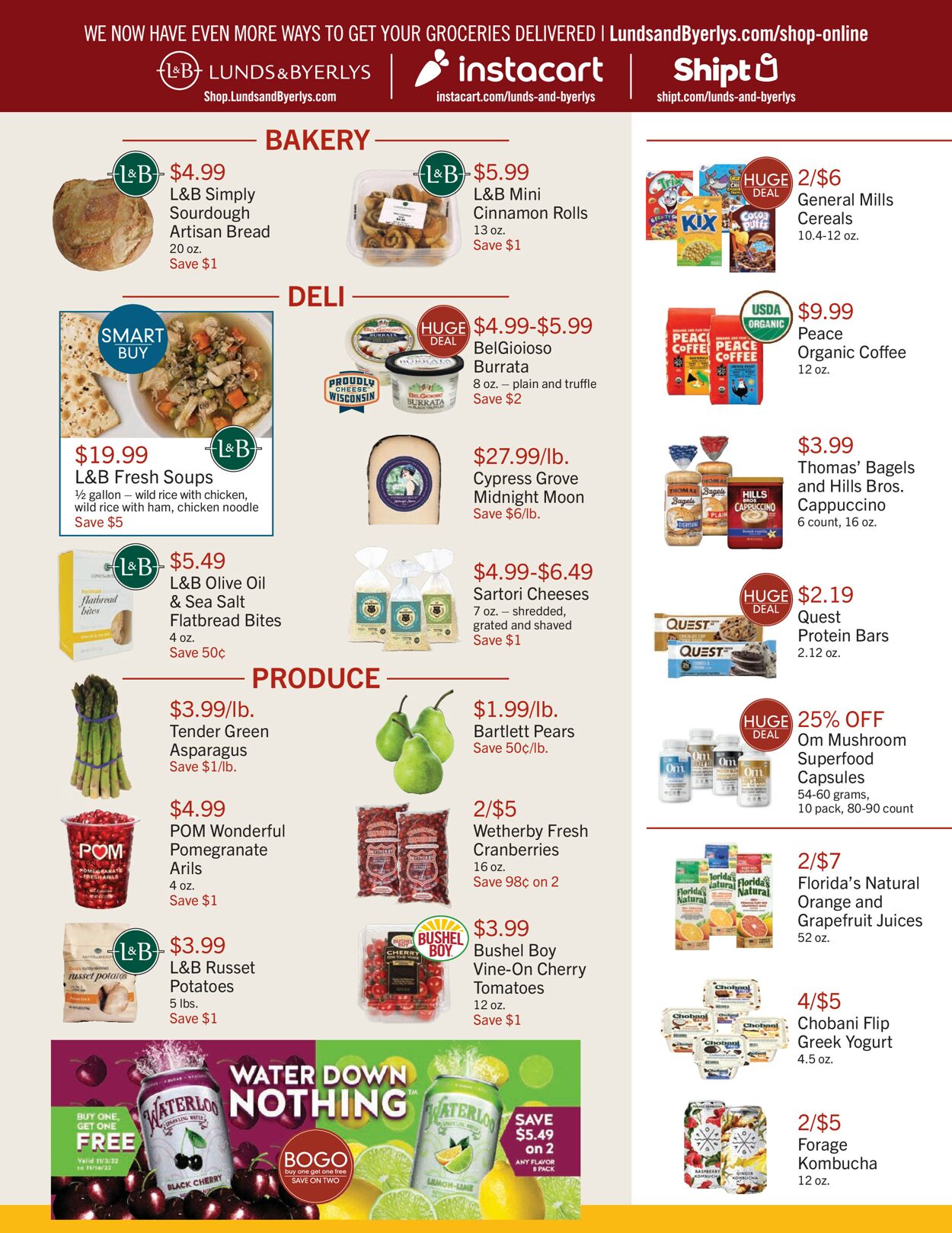 Lunds & Byerlys Ad from 11/03/2022