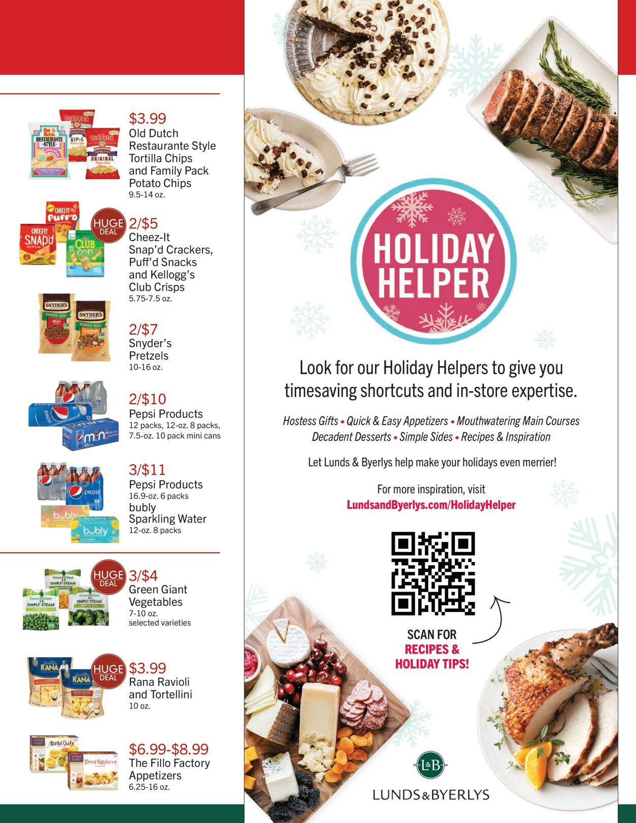 Lunds & Byerlys Ad from 11/24/2022